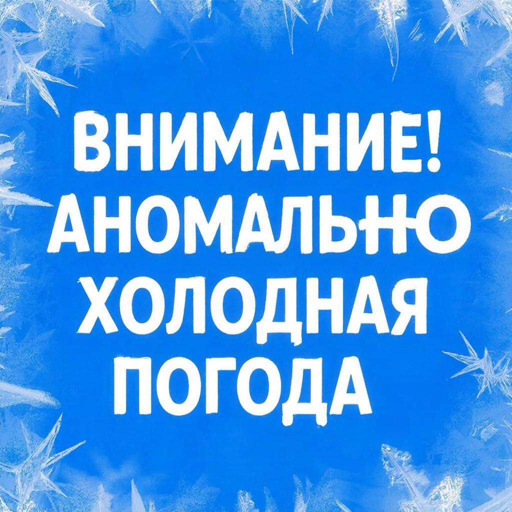 С 24-26 января 2026 года ожидаются морозы до –33 ℃ С 24-26 января 2026 года ожидаются морозы до –33 ℃