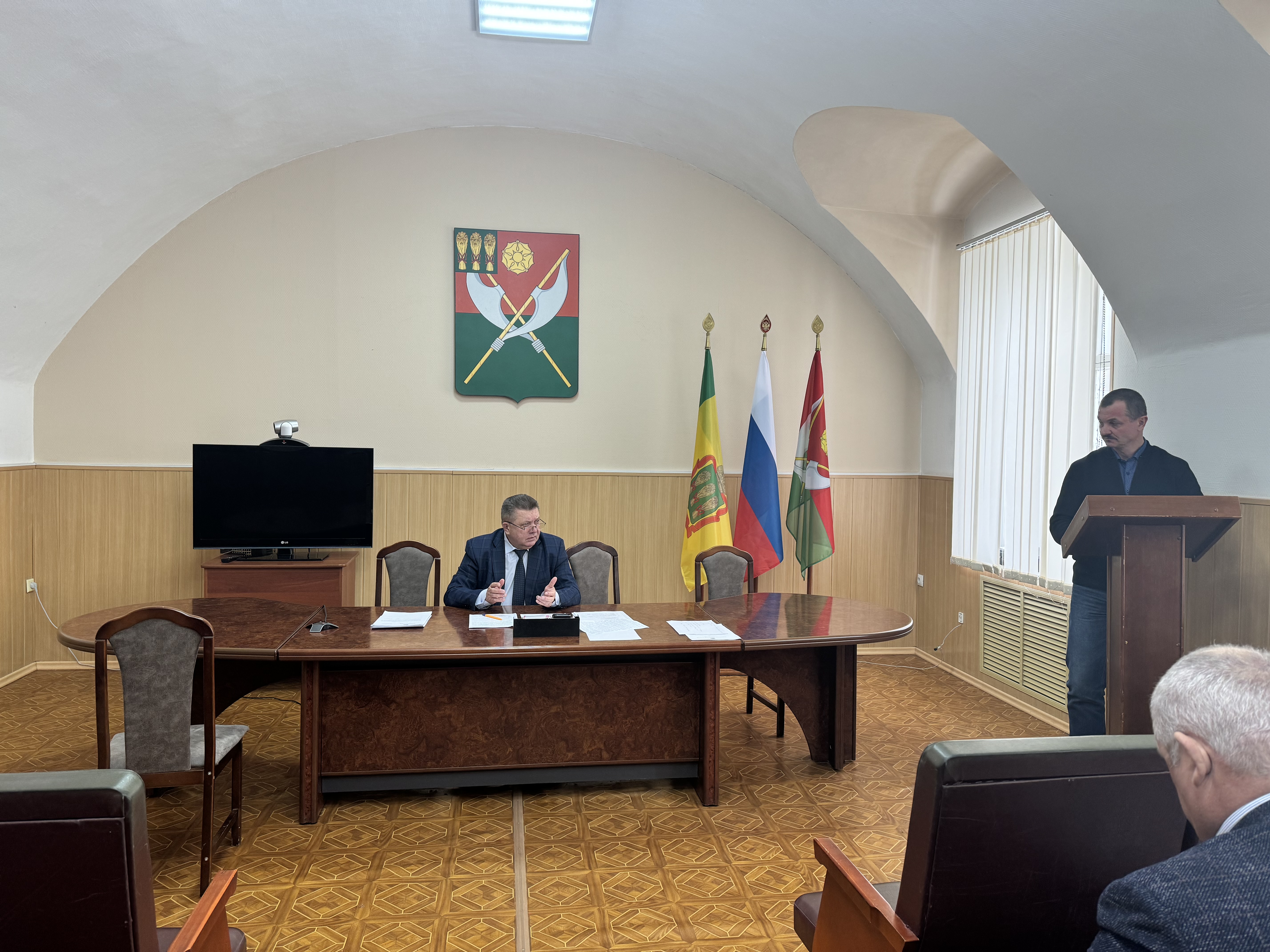  5 марта 2024 года в  администрации Мокшанского района состоялось заседание Паводковой комиссии 