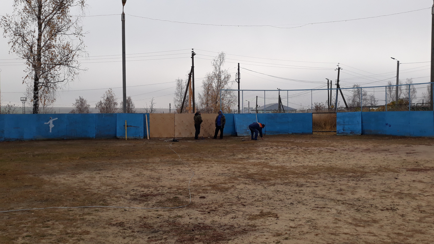 Подготовка спортивных объектов