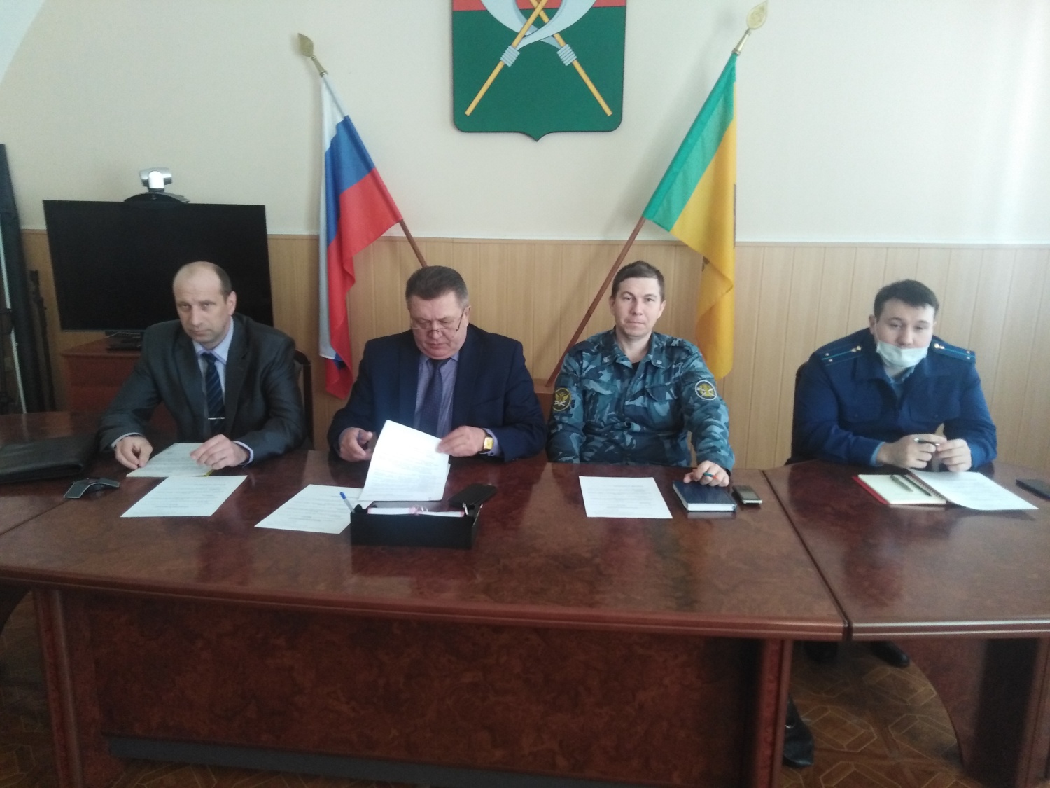 Проведено заседание антинаркотической комиссии Мокшанского района 