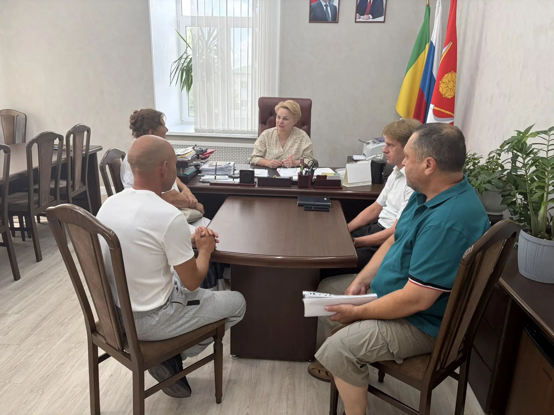 Глава Мокшанского района Алевтина Викторовна Решетченко провела личный прием граждан