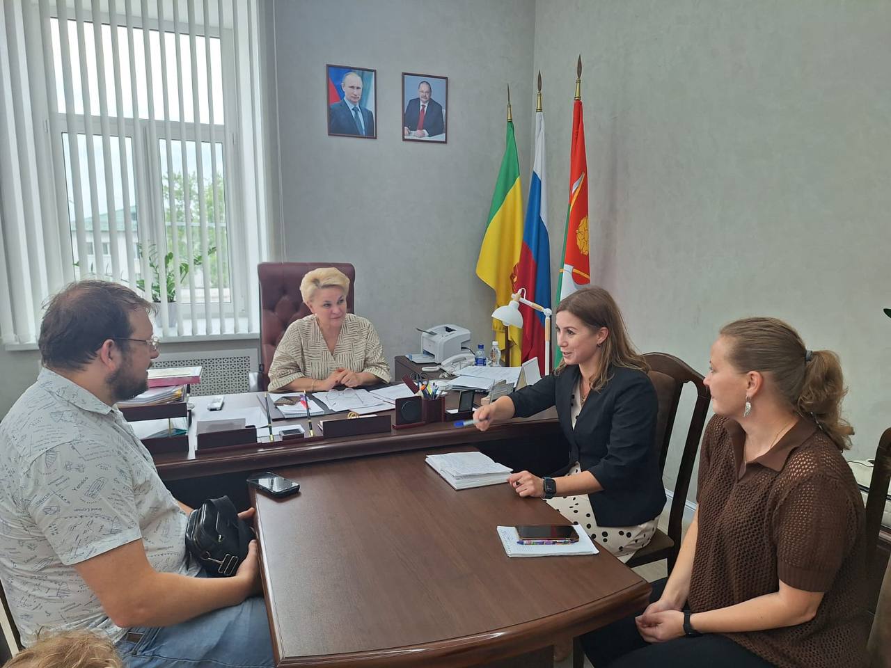 Глава Мокшанского района Алевтина Решетченко провела личный прием граждан