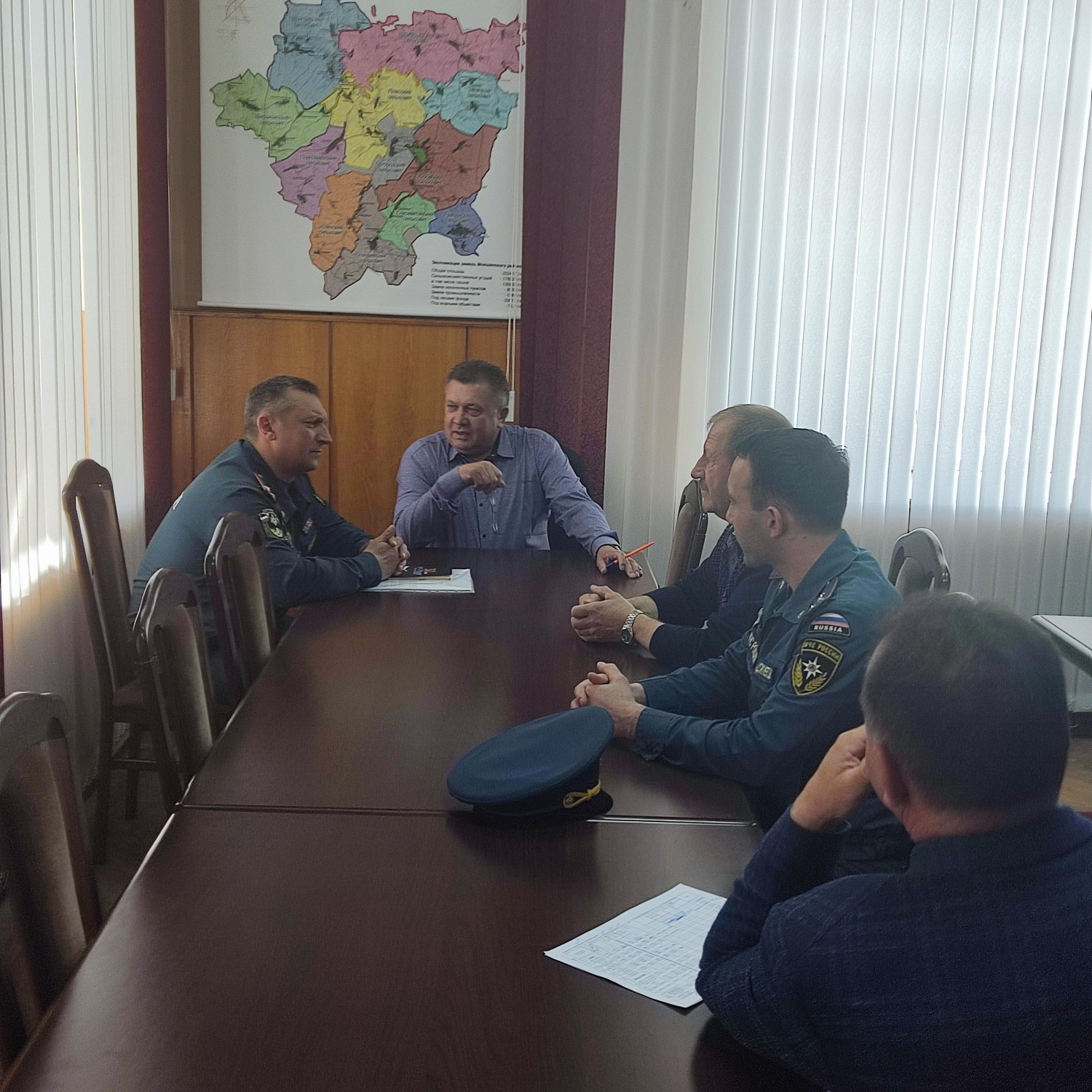 31.05.2022 года состоялась рабочая поездка начальника 1 ПСО ФПС ГПС ГУ МЧС России по Пензенской области п-ка внутренней службы Морозова В.А.