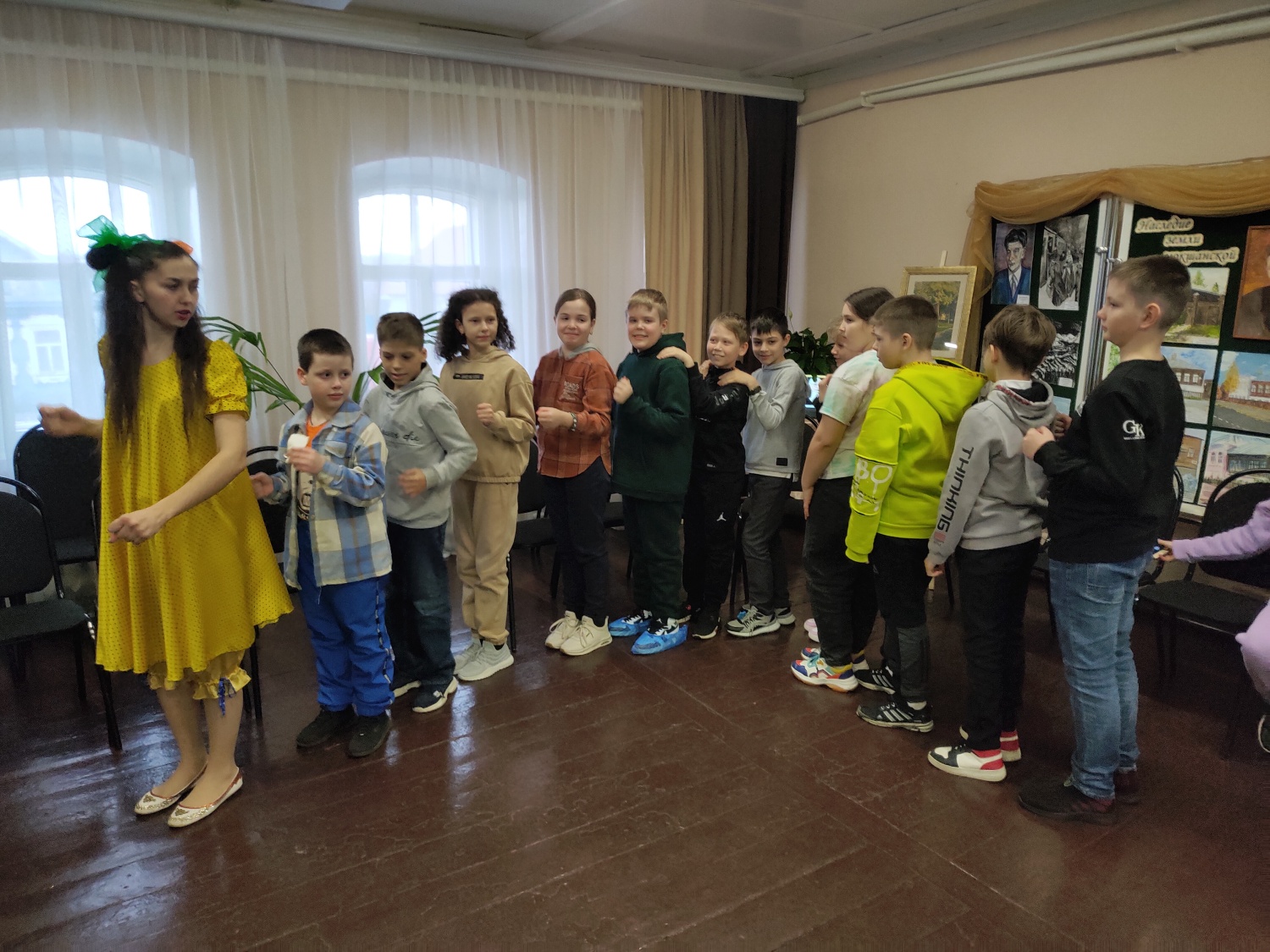 РЕБЯТА ИЗ ПЕРВОЙ ШКОЛЫ ПРОВЕЛИ ВЕСЁЛЫЙ ДЕНЬ В МУЗЕЕ