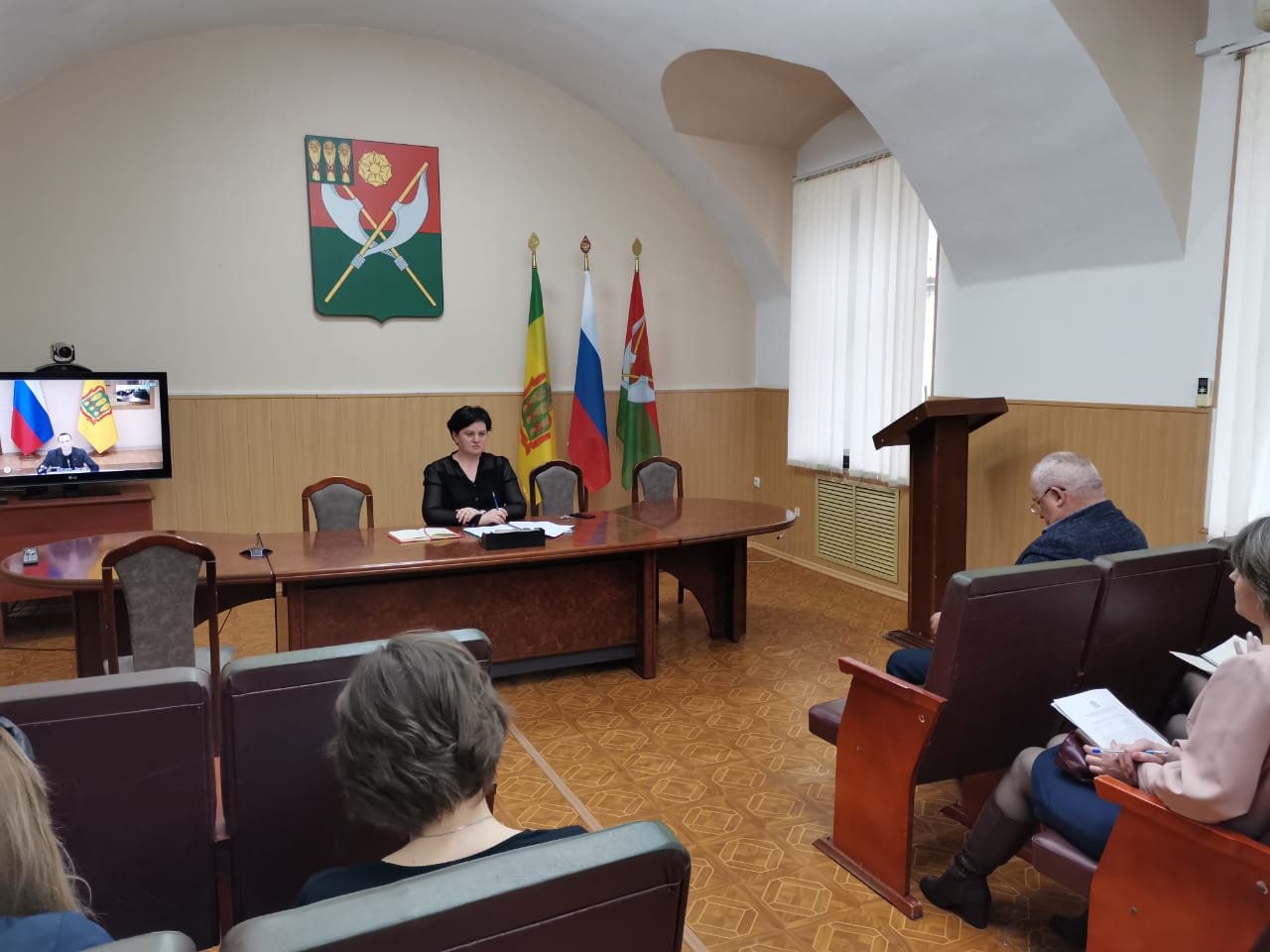 Заседание муниципального Центра по оказанию социально-бытовой помощи членам семей военнослужащих, принимающих участие в СВО