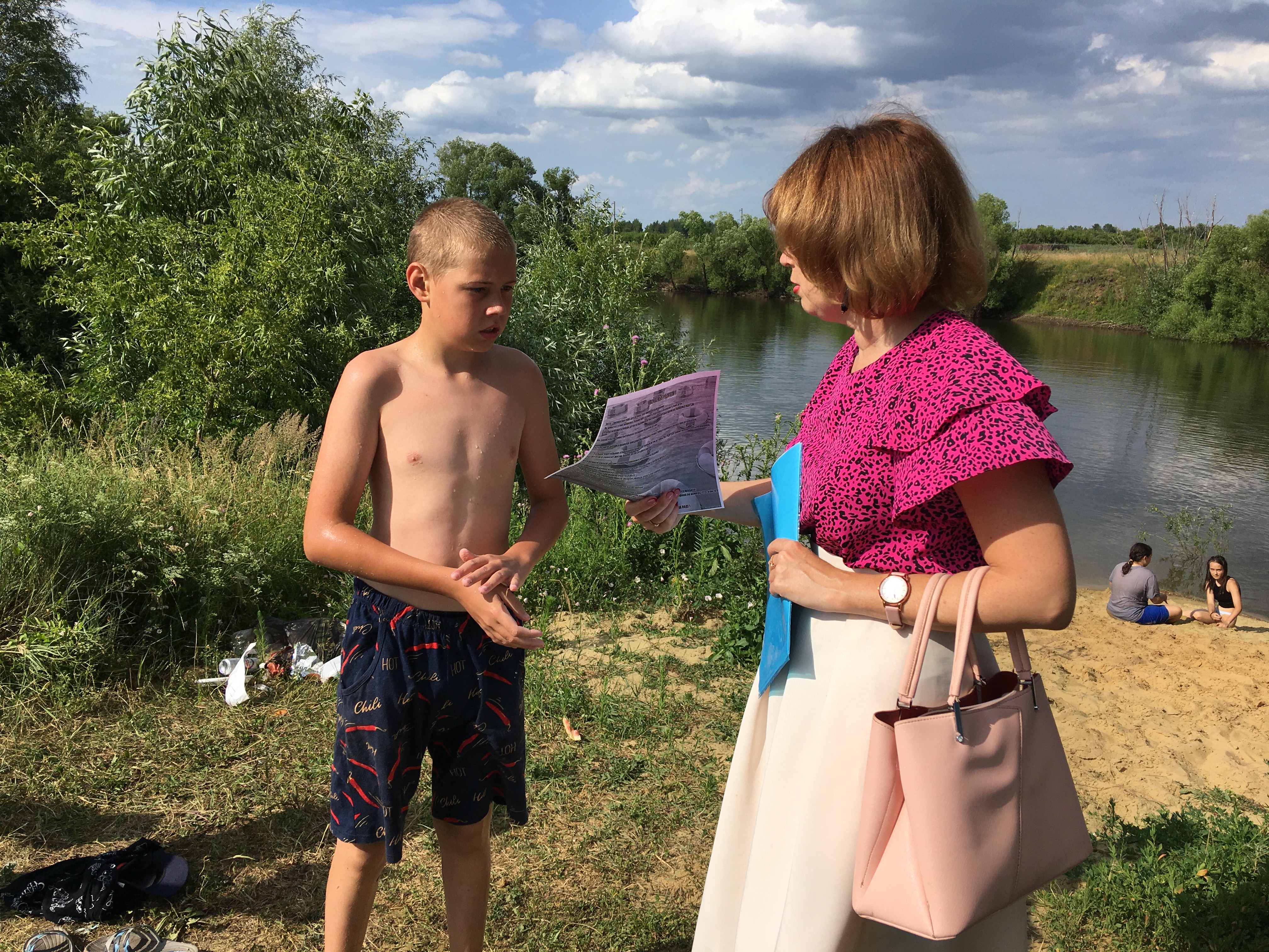 В Мокшанском районе продолжаются рейды по водным объектам