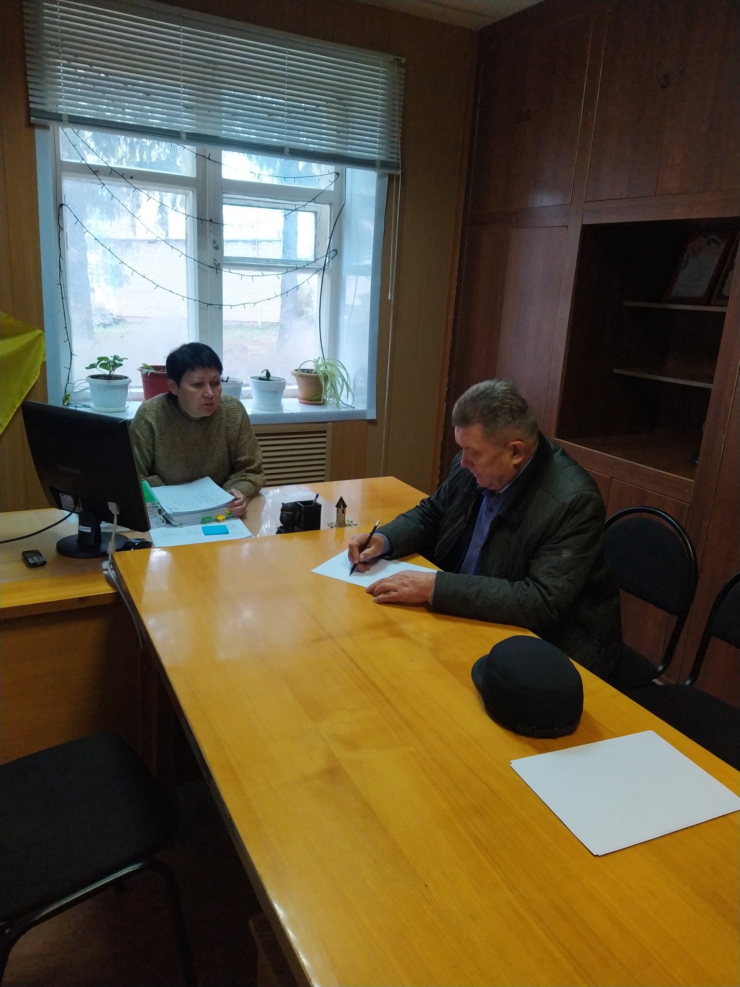 Глава Мокшанского района Н.Н.Тихомиров в ходе рабочей поездки посетил Богородскоий сельсовет.