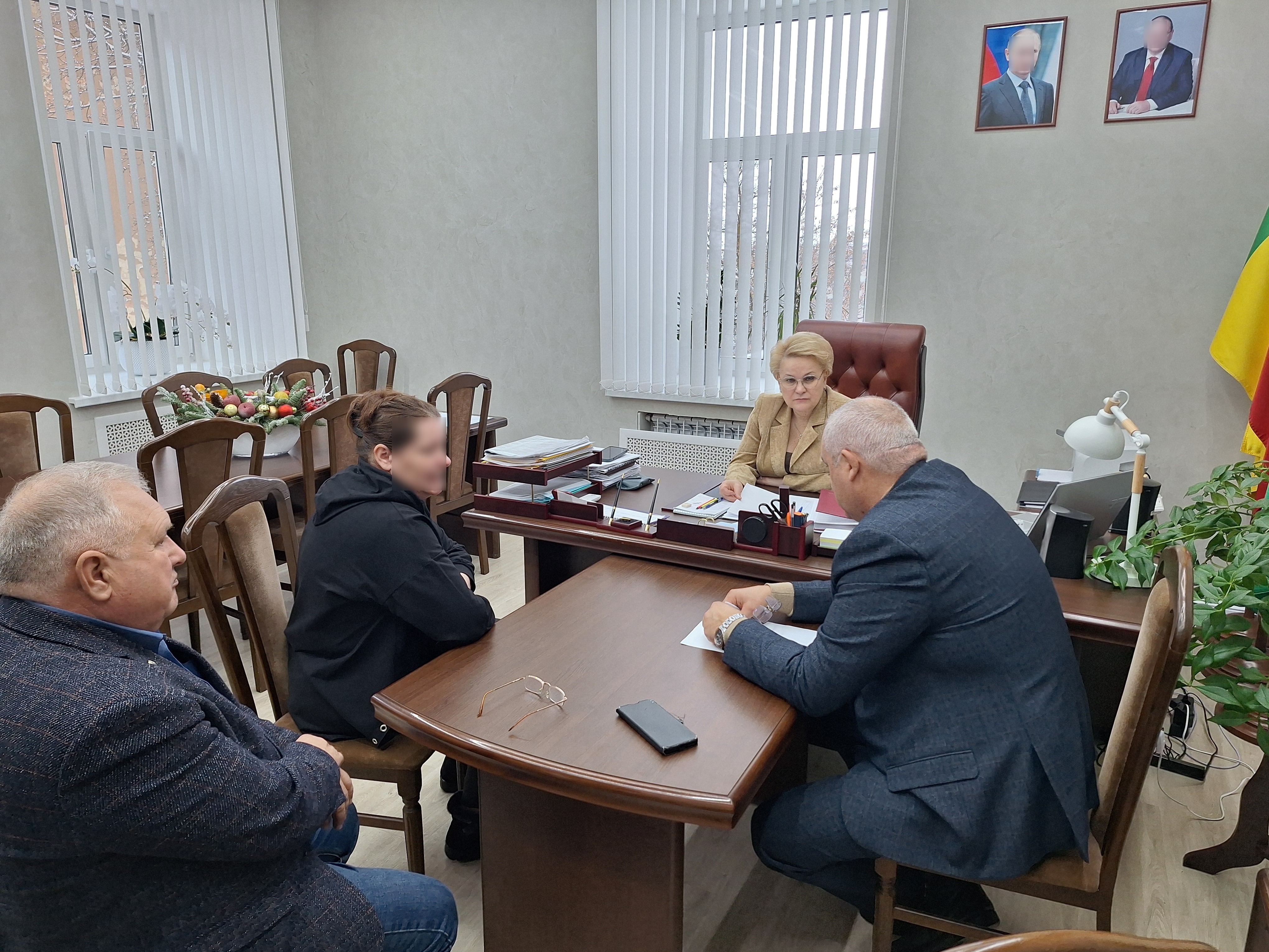 Глава Мокшанского района Алевтина Викторовна Решетченко провела личный прием граждан