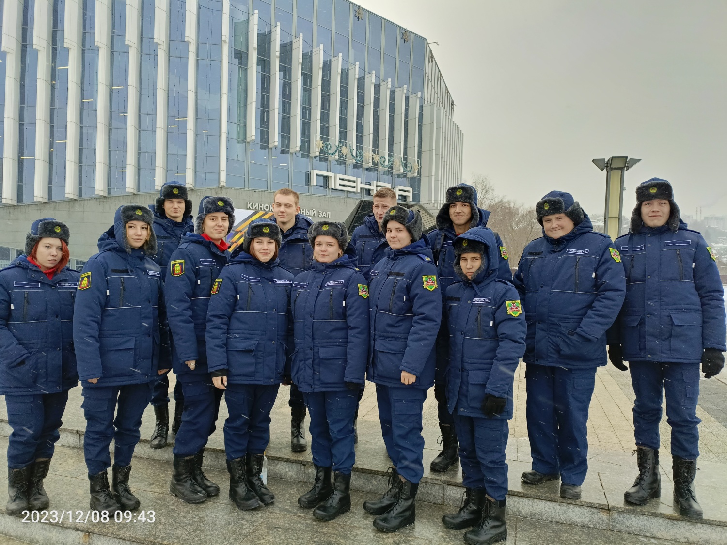 Отряд содействия полиции «ТИГР» Мокшанского района принял участие в торжественных мероприятиях, посвященных празднованию Дня Героев Отечества.
