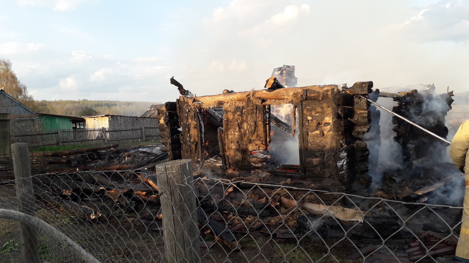Действия при пожаре в жилище