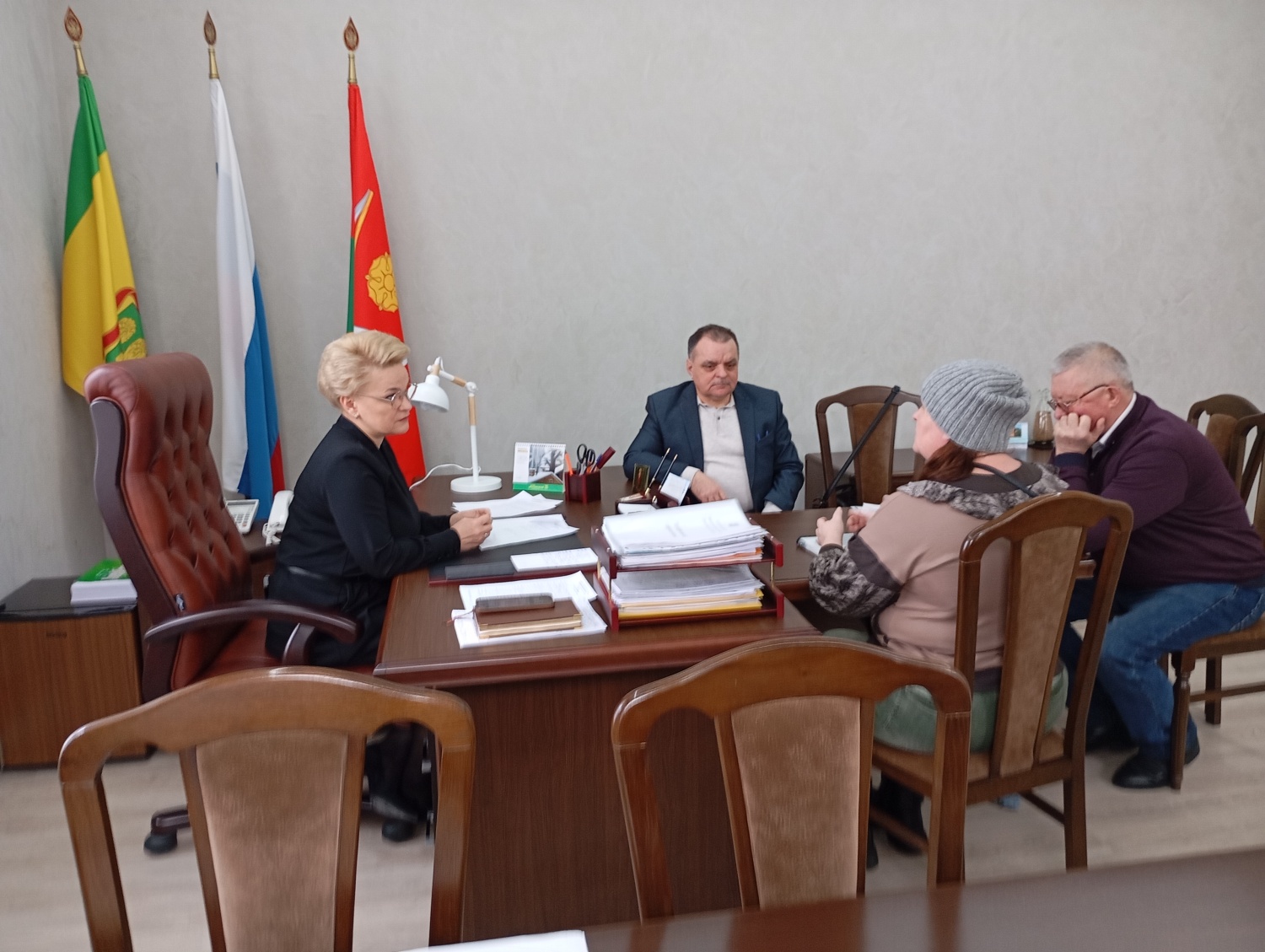 Глава Мокшанского района Решетченко А.В. провела приём граждан по личным вопросам