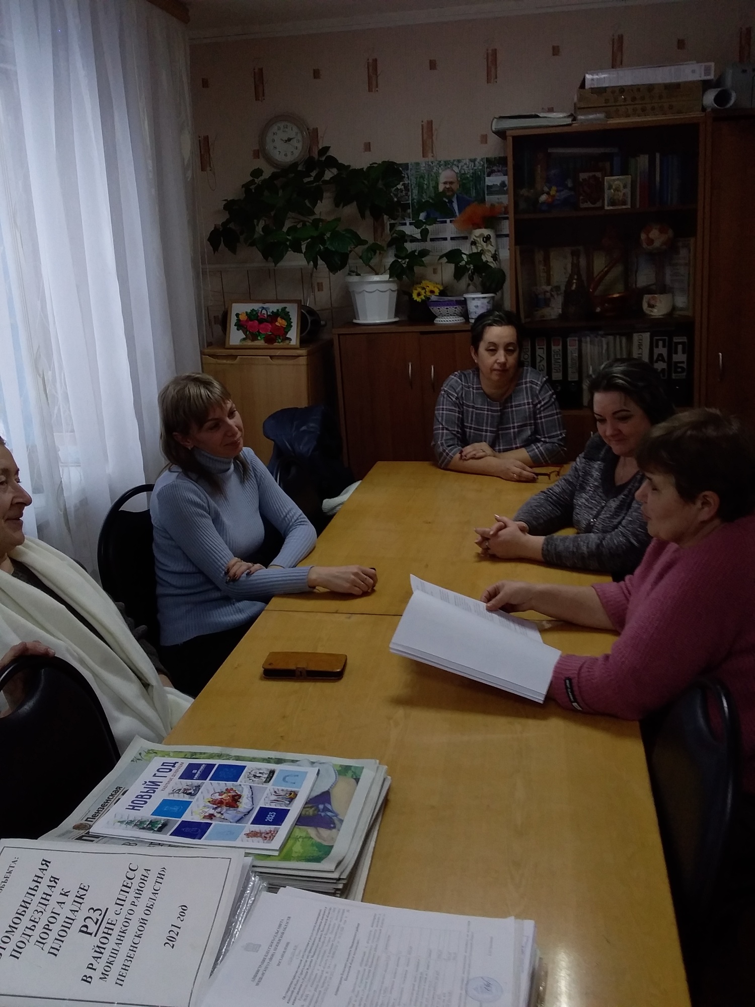 На территории Плесского сельсовета проведено заседание Совета общественности