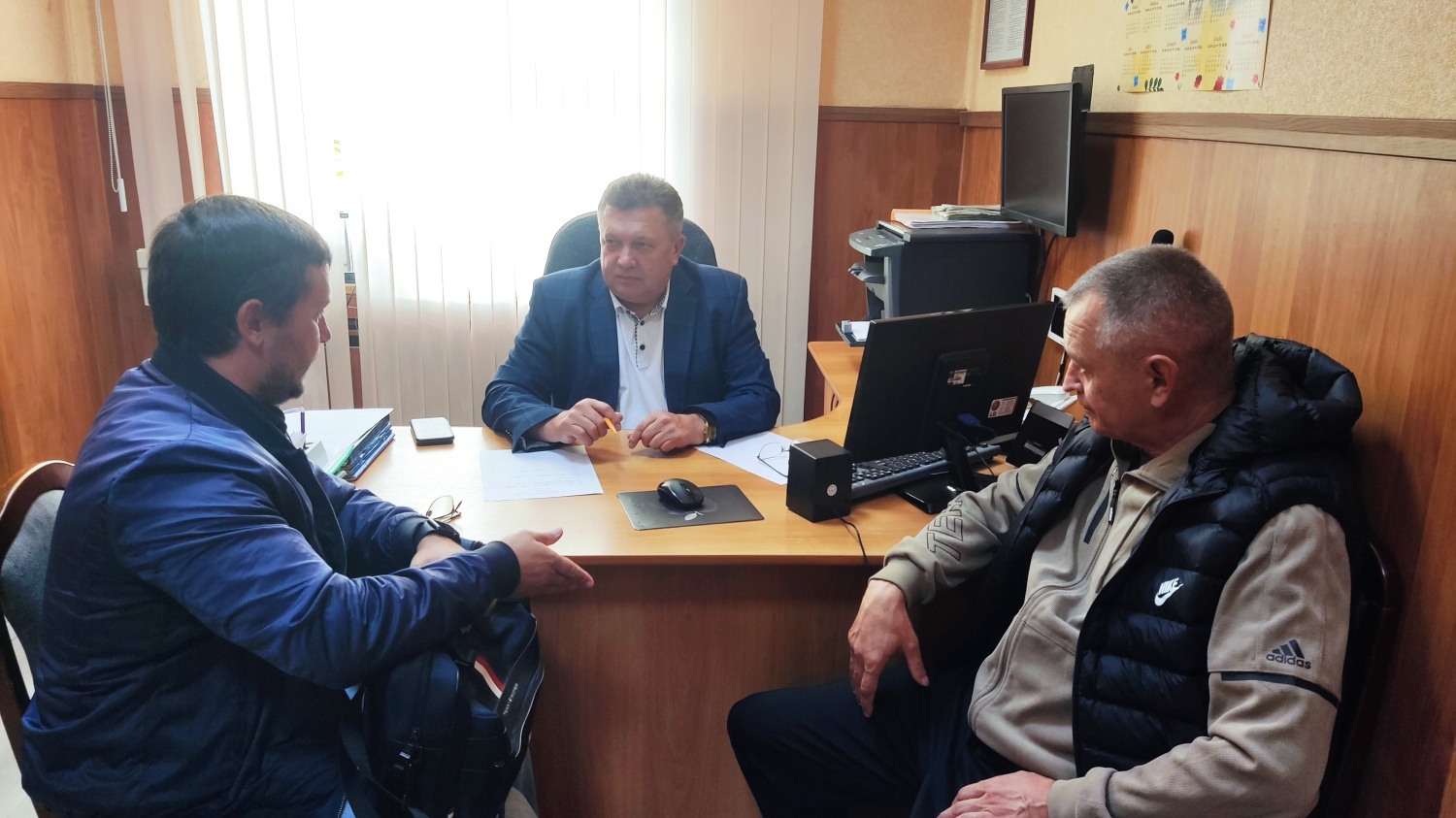 02.10.2023 глава Мокшанского района Н.Н.Тихомиров провёл личный прием граждан. 02.10.2023 глава Мокшанского района Н.Н.Тихомиров провёл личный прием граждан.