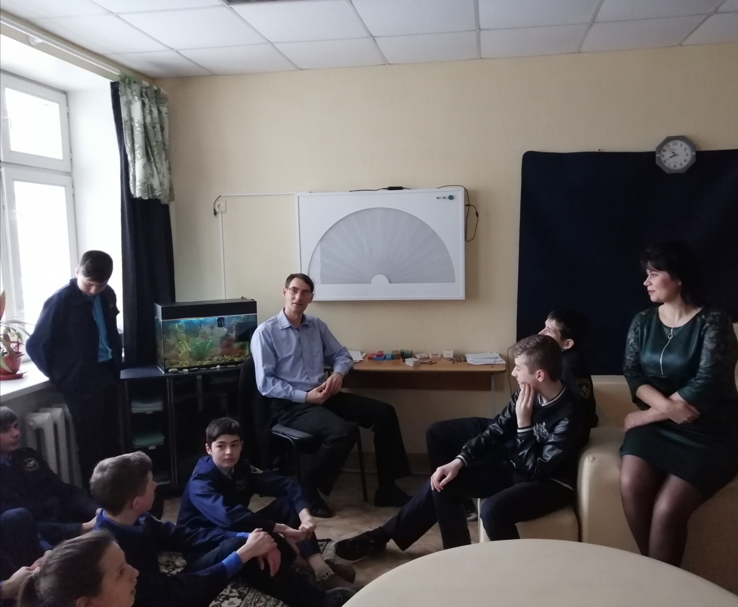 11.03.19. психологом БППК Мокшанского района Шиловым А.А. был проведен психологический тренинг на сплочение коллектива с учащимися 8 «Б» класса МБОУ СОШ №1.