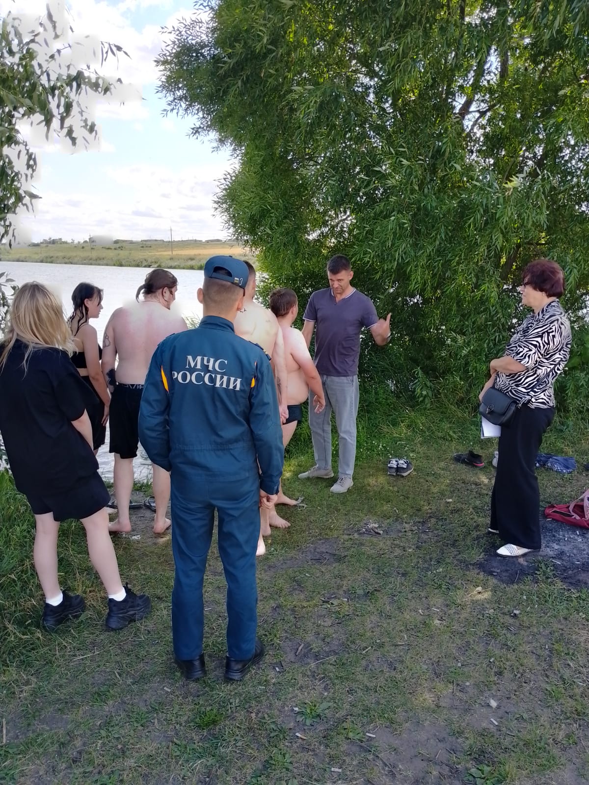 25 июля проведен профилактический рейд по водным объектам