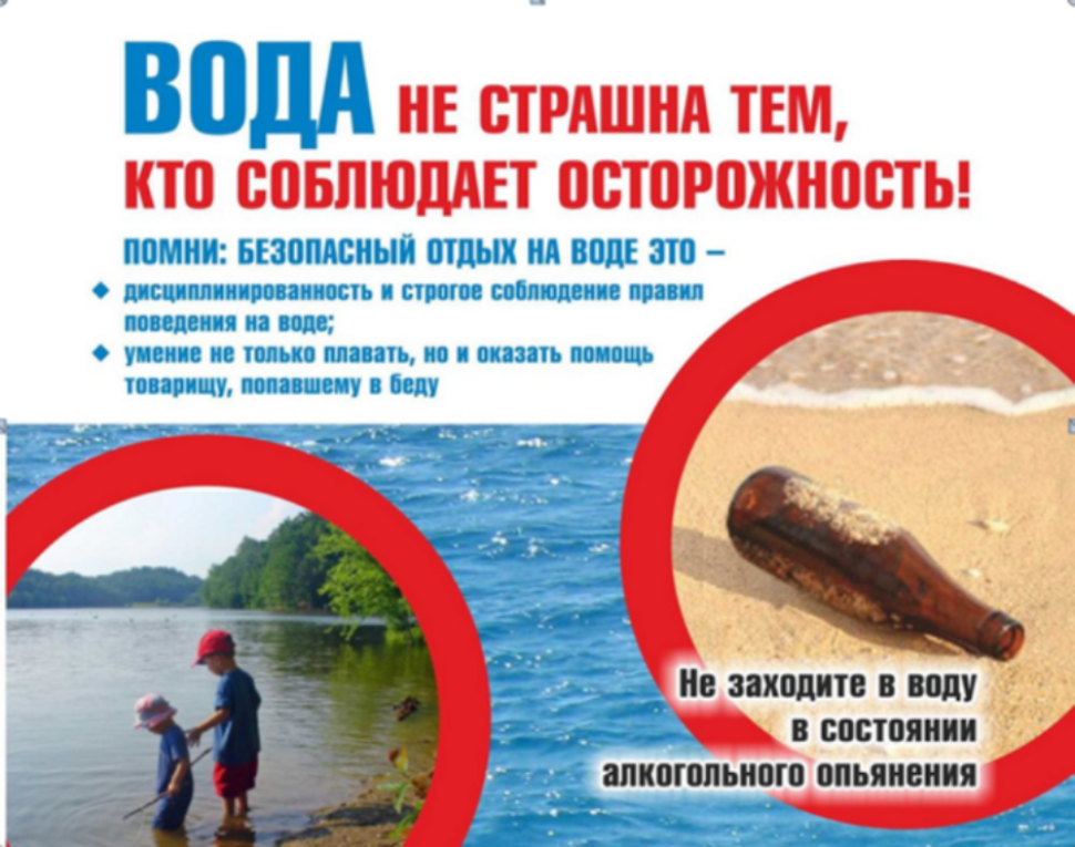ОСНОВНЫЕ ПРАВИЛА БЕЗОПАСНОГО ПОВЕДЕНИЯ НА ВОДЕ