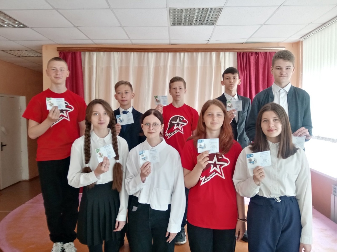 31 мая в МБОУСОШ № 2 р.п. Мокшан  прошло награждение значками ГТО! 