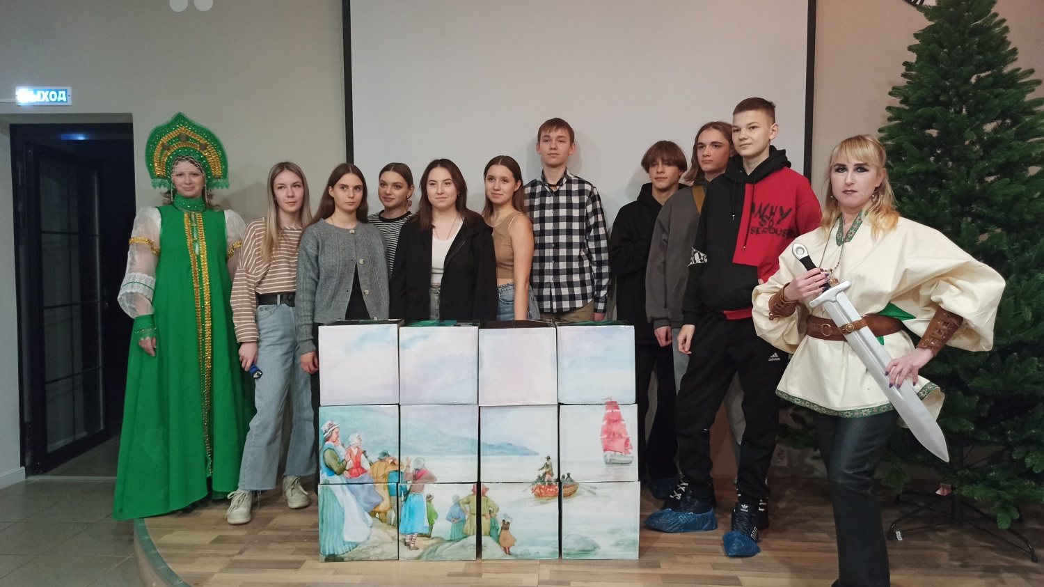 Студенты МАТК первые, кто посетил вечернюю экскурсию "Книгоходец".