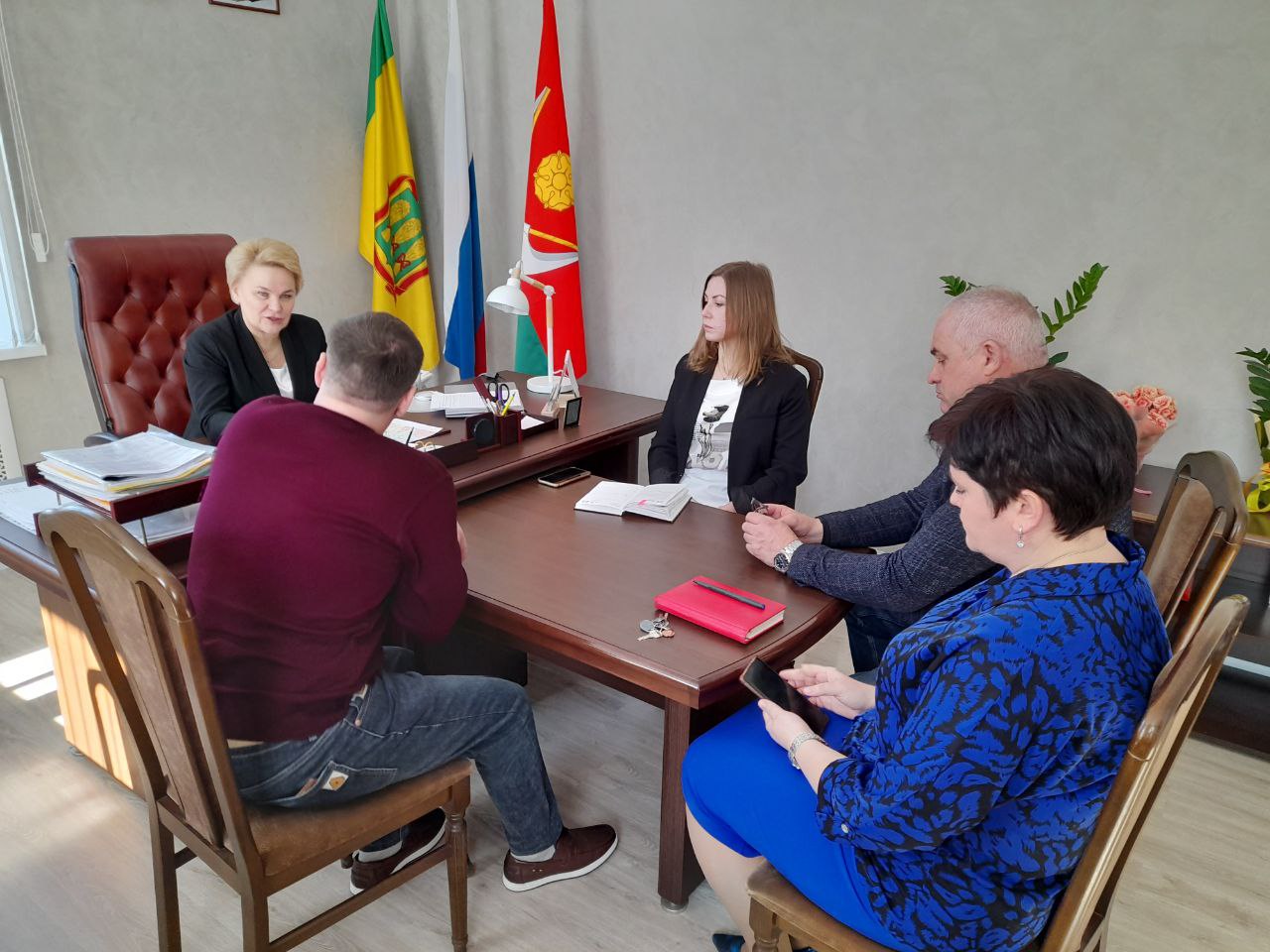 Глава Мокшанского района Решетченко А.В. провела прием граждан по личным вопросам