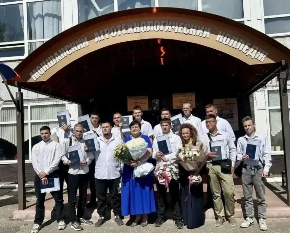 В Мокшанском агротехнологическом колледже состоялся выпускной вечер
