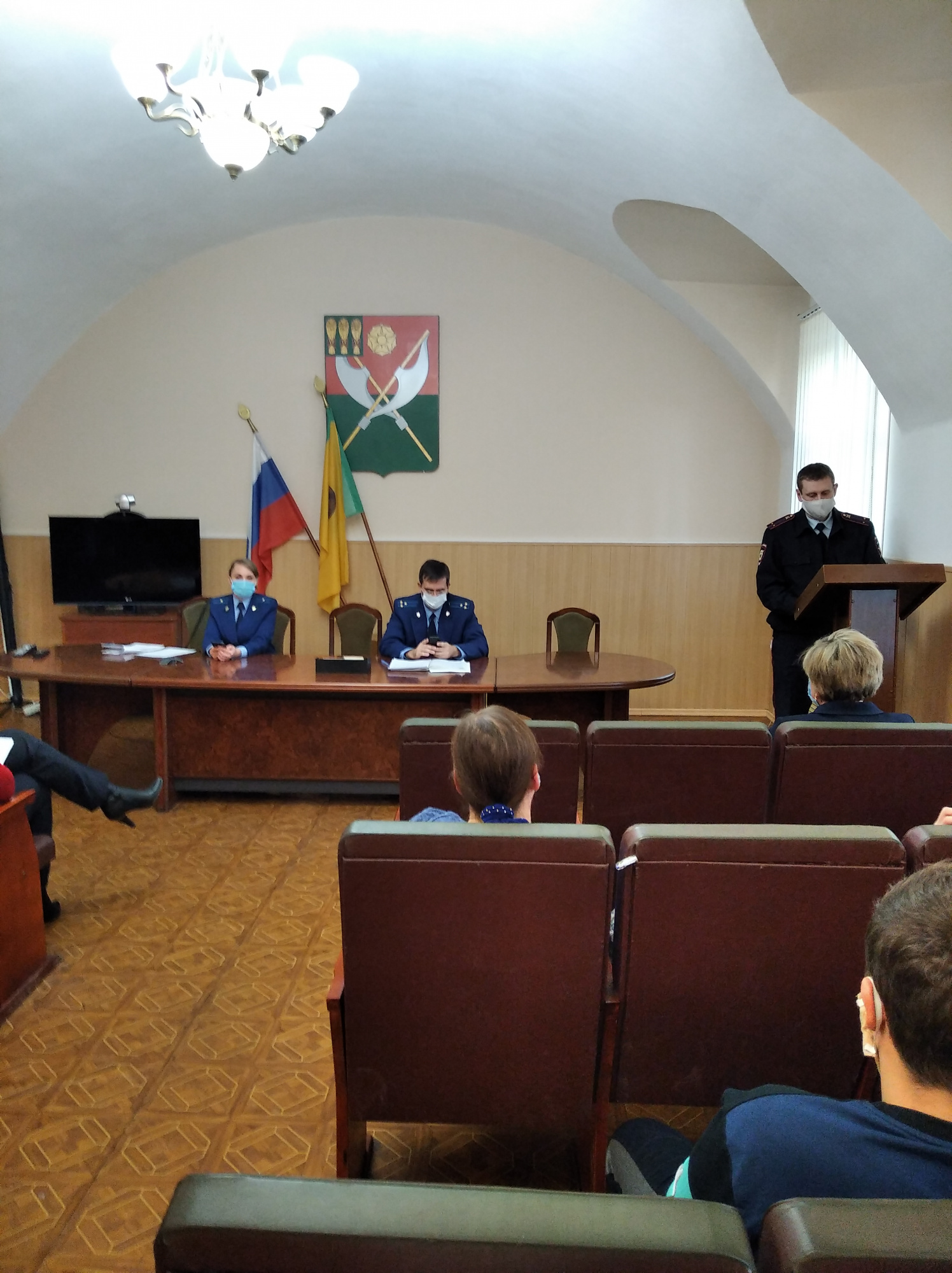20 ноября 2020 года в зале администрации Мокшанского района состоялась встреча представителей органов и учреждений системы профилактики безнадзорности и правонарушений несовершеннолетних с подростками 20 ноября 2020 года в зале администрации Мокшанского района состоялась встреча представителей органов и учреждений системы профилактики безнадзорности и правонарушений несовершеннолетних с подростками