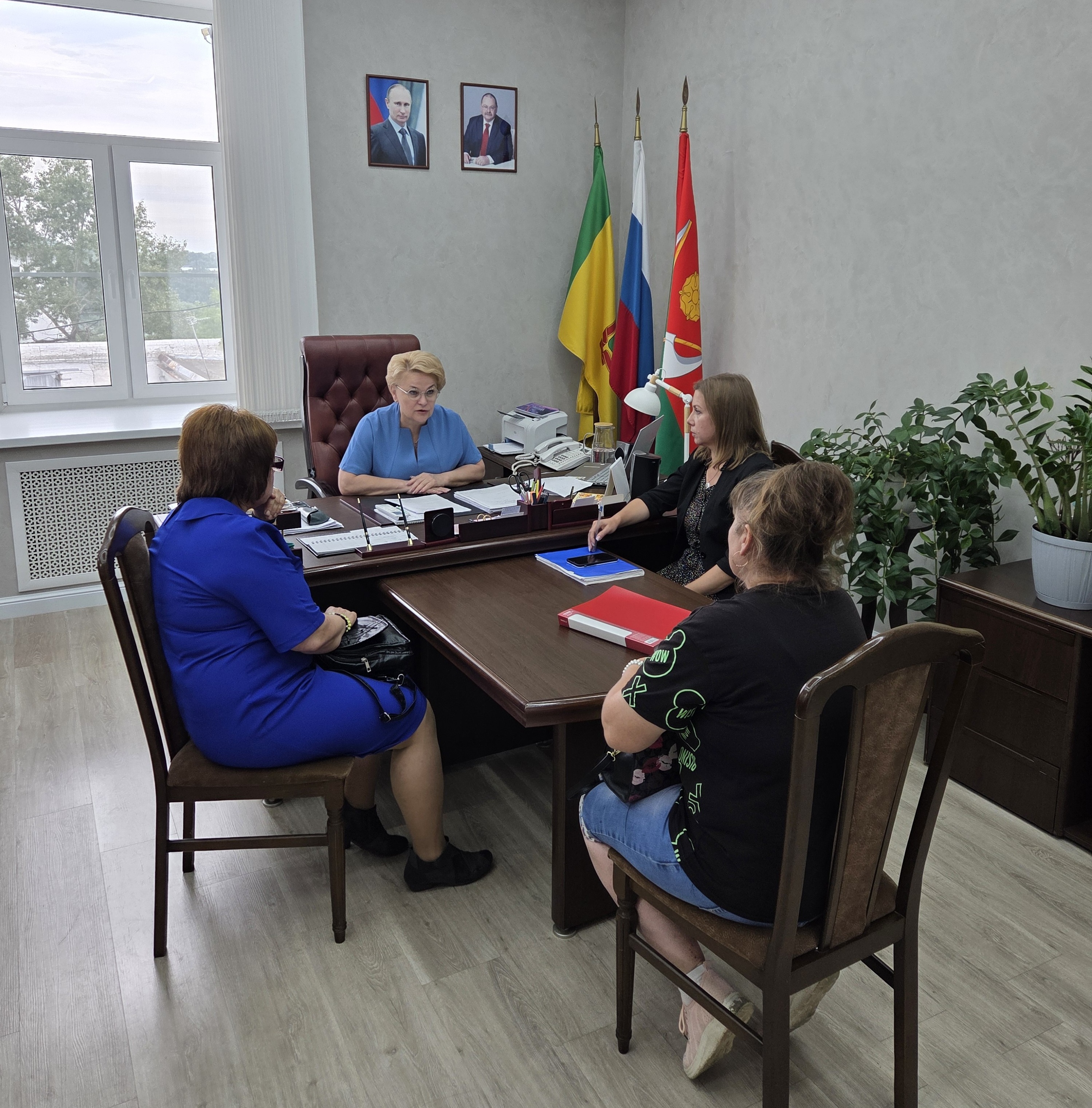 Глава Мокшанского района Алевтина Викторовна Решетченко провела личный прием граждан