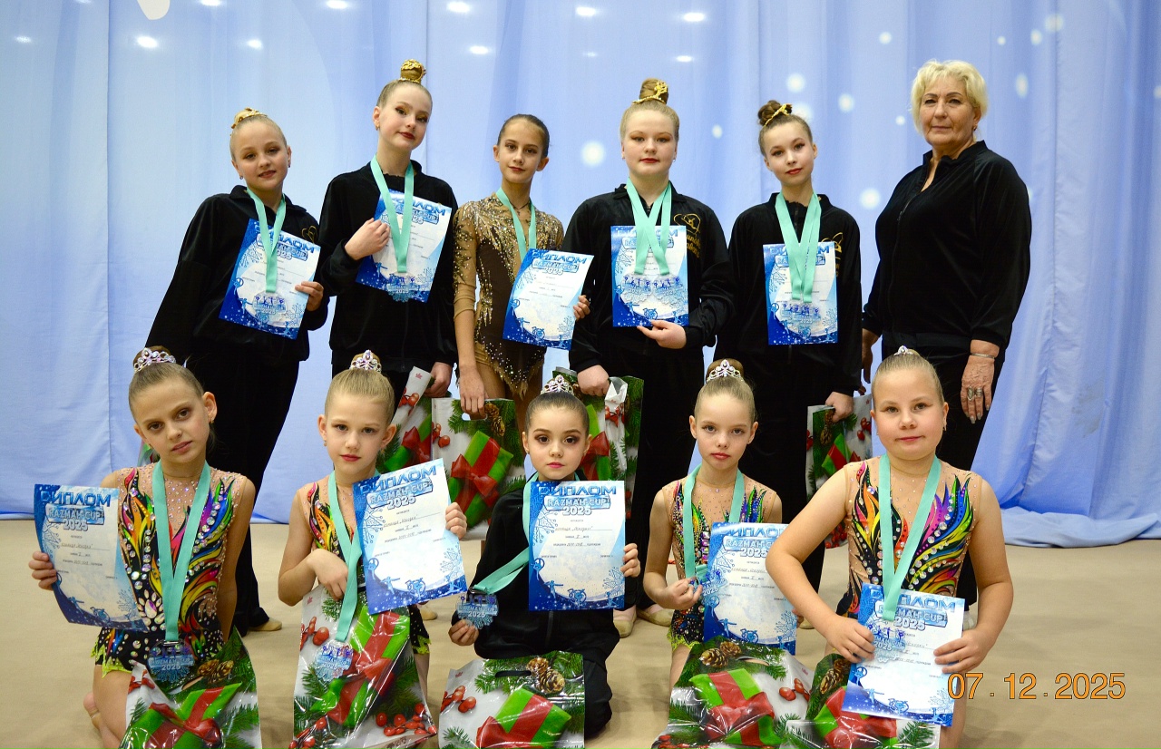 Прошел открытый турнир по художественной гимнастике «RAZMAH CUP» 