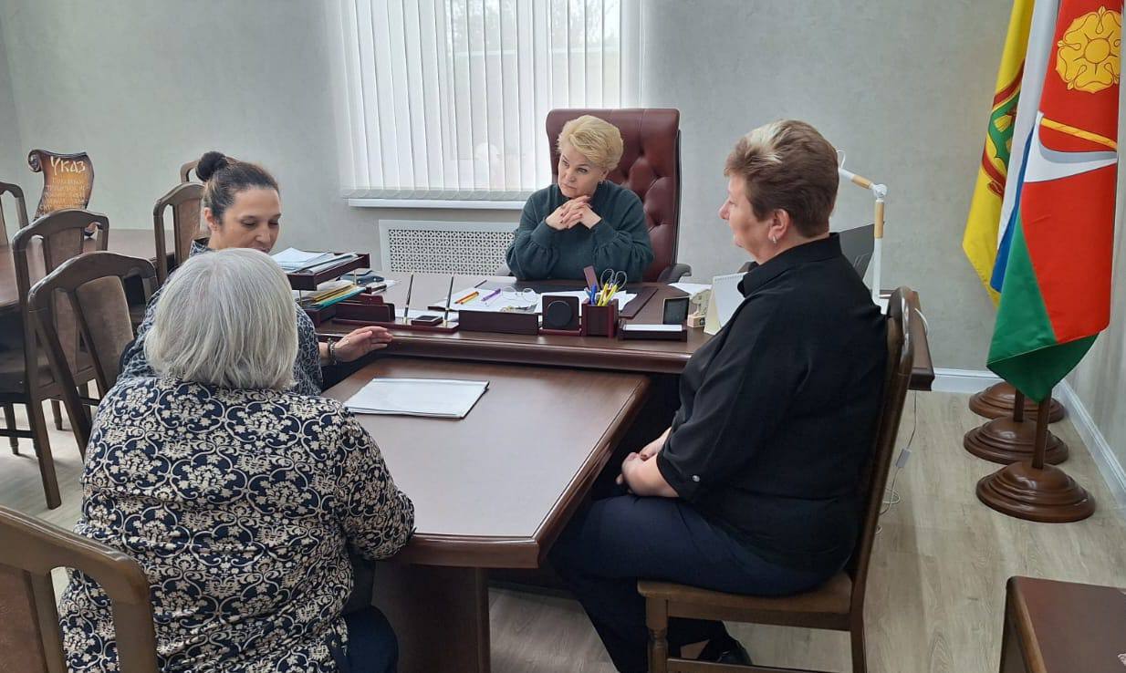Глава Мокшанского района Решетченко А.В. провела личный прием граждан