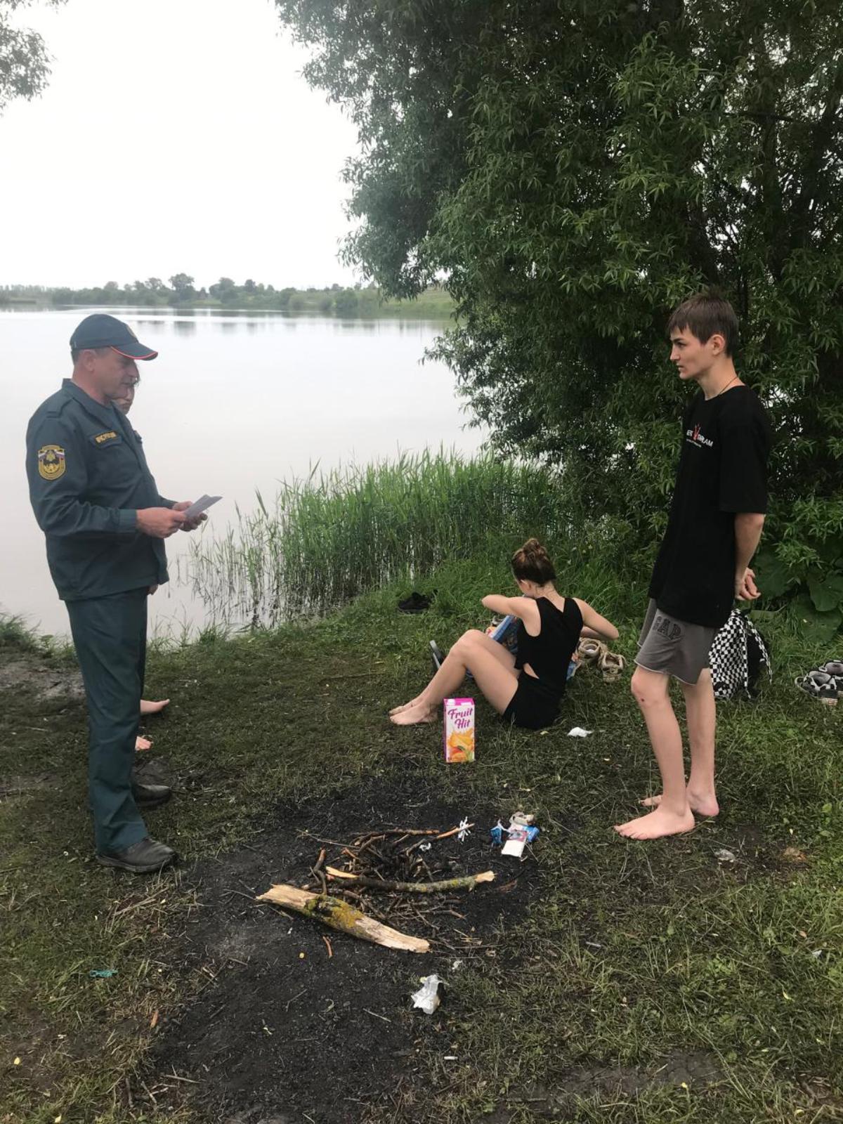 На территории Мокшанского района проведен очередной профилактический рейд по водным объектам