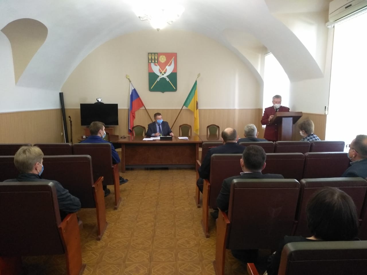 Проведено заседание Штаба