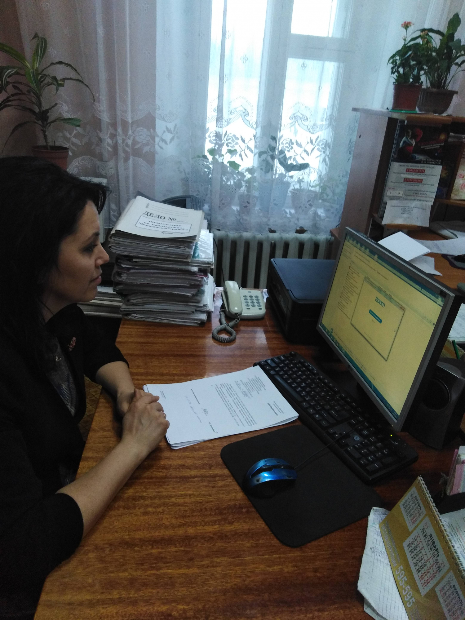 «Кибердружина» Мокшанского района приняла участие в заседании круглого стола в режиме ВКС.