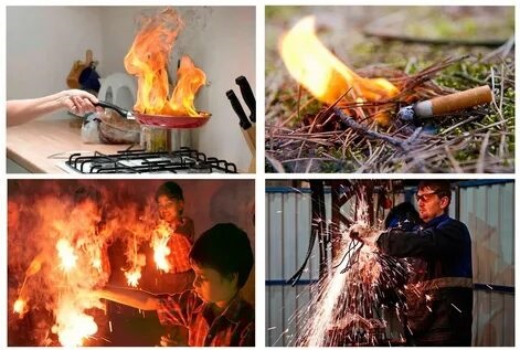 В целях предупреждения пожаров в быту 