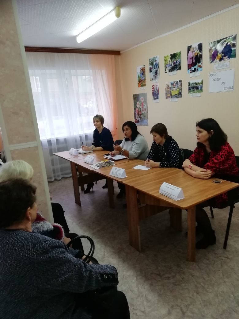 Повышения уровня правовых и экономических знаний граждан пожилого возраста Мокшанского района