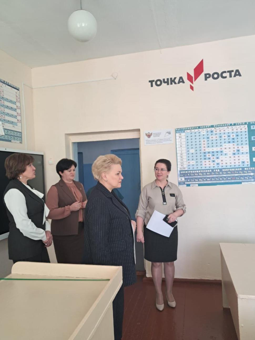 Глава Мокшанского района Решетченко А.В. посетила основную общеобразовательную школу с. Чернозерья Глава Мокшанского района Решетченко А.В. посетила основную общеобразовательную школу с. Чернозерья