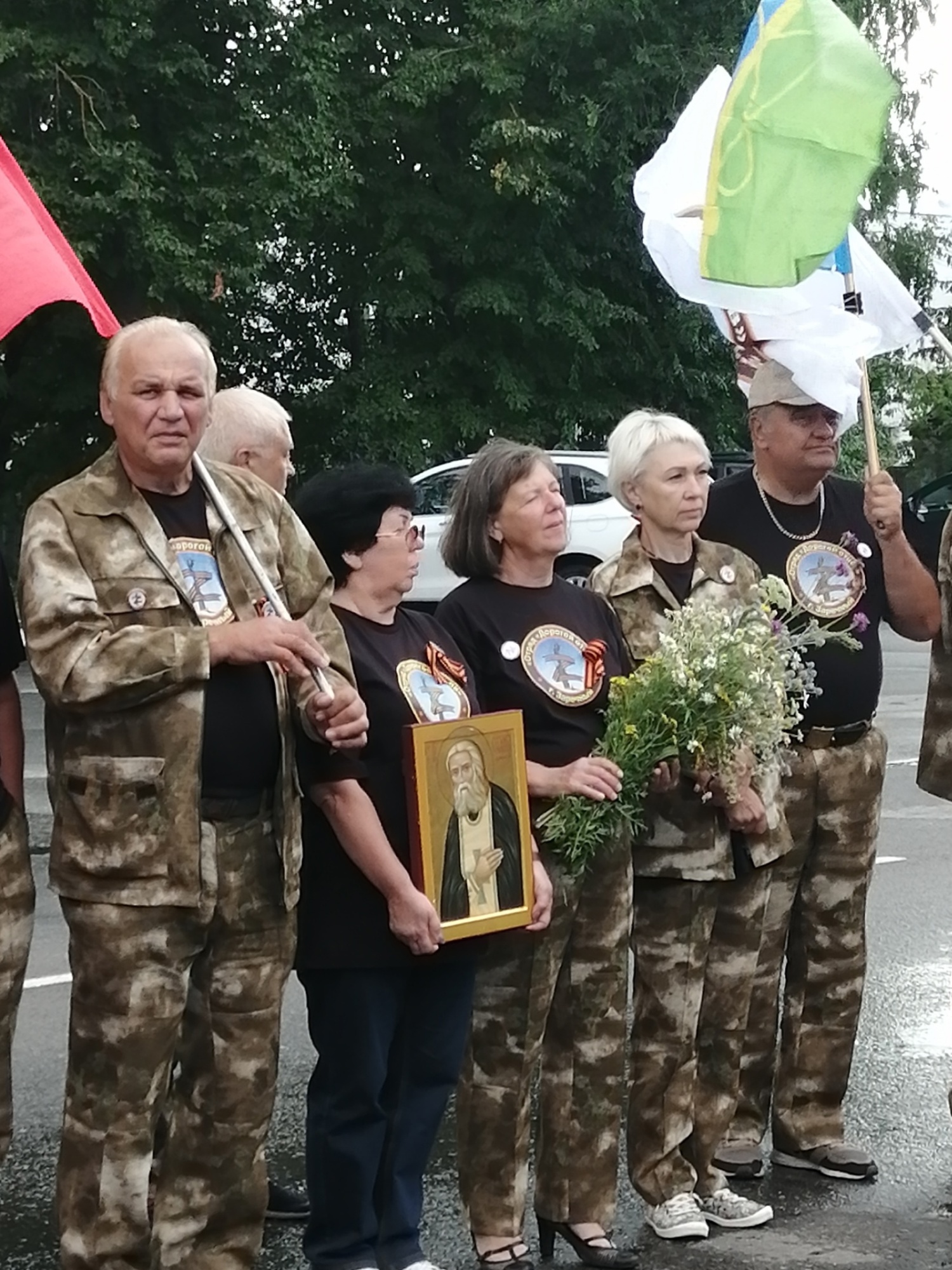 Коллектив музея А.Г. Малышкина поддержал участников автопробега "Дорогой отцов"