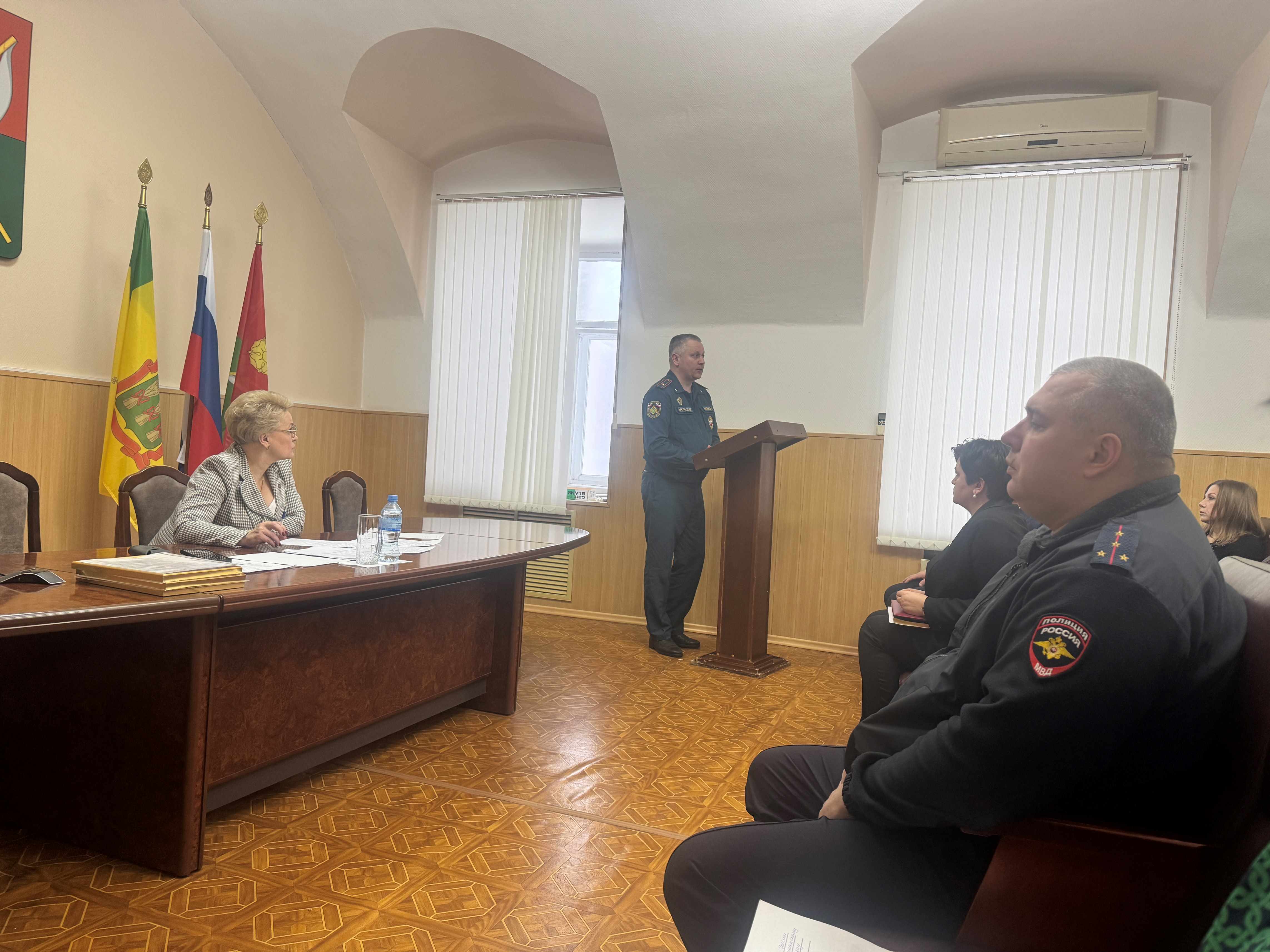 29 декабря 2025 г.  состоялось итоговое заседание комиссии по  предупреждению и ликвидации чрезвычайных ситуаций Мокшанского района