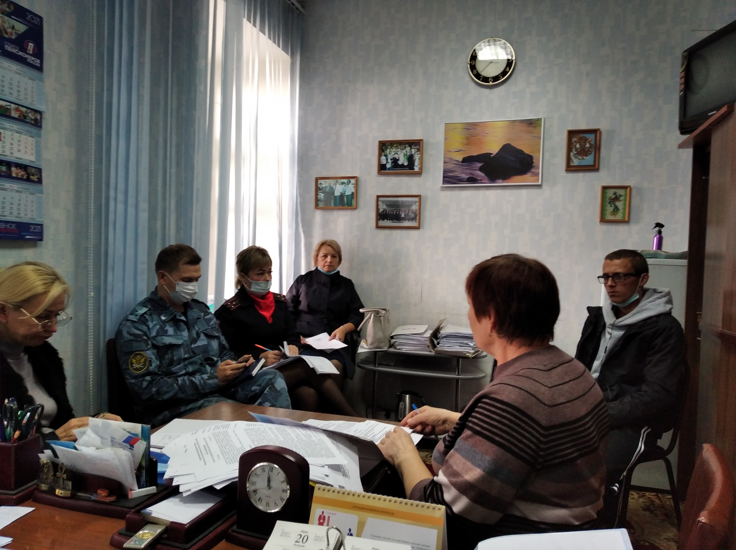 09.09.2021 года состоялось очередное заседание комиссии по делам несовершеннолетних и защите их прав Мокшанского района.