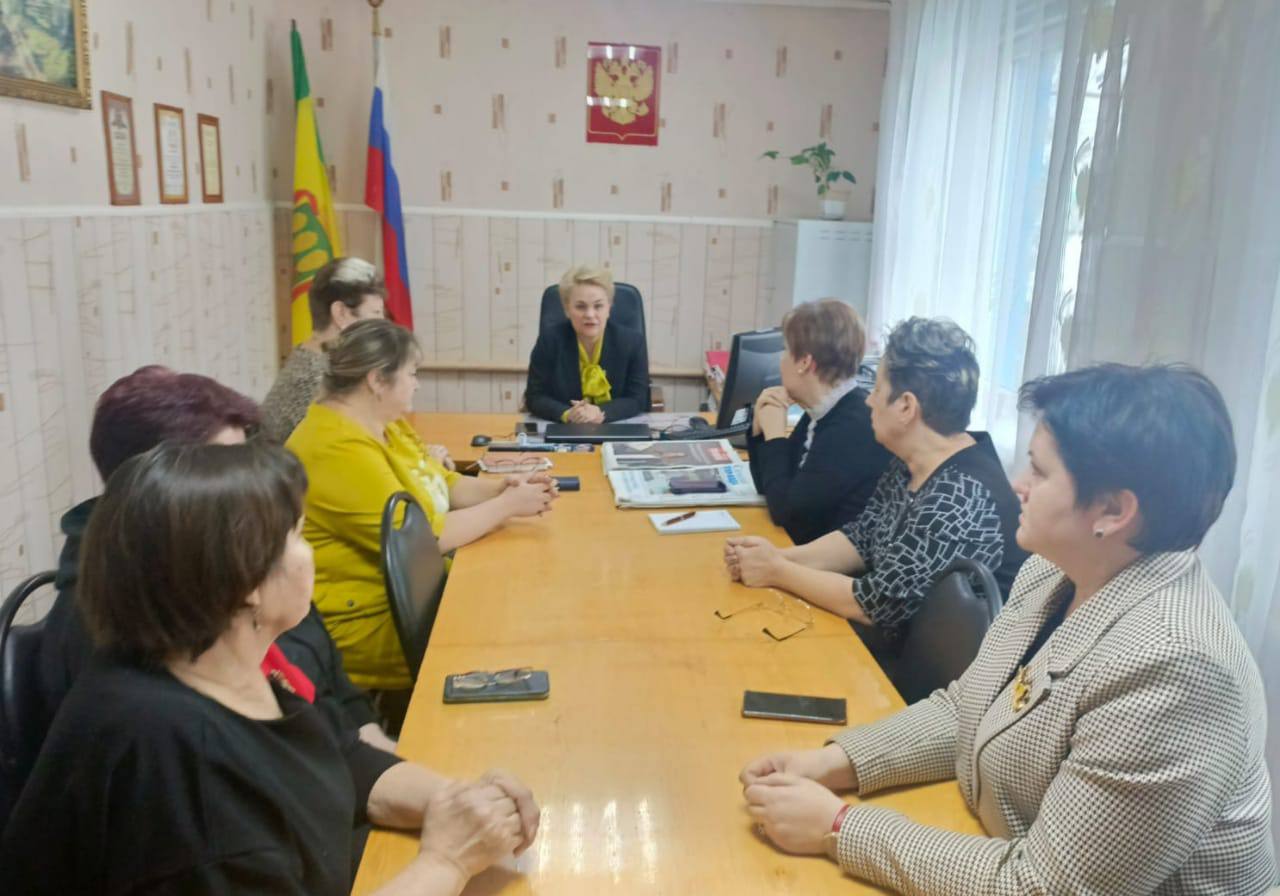 Глава Мокшанского района Решетченко А.В. в рамках рабочей поездки посетила Плесский сельсовет