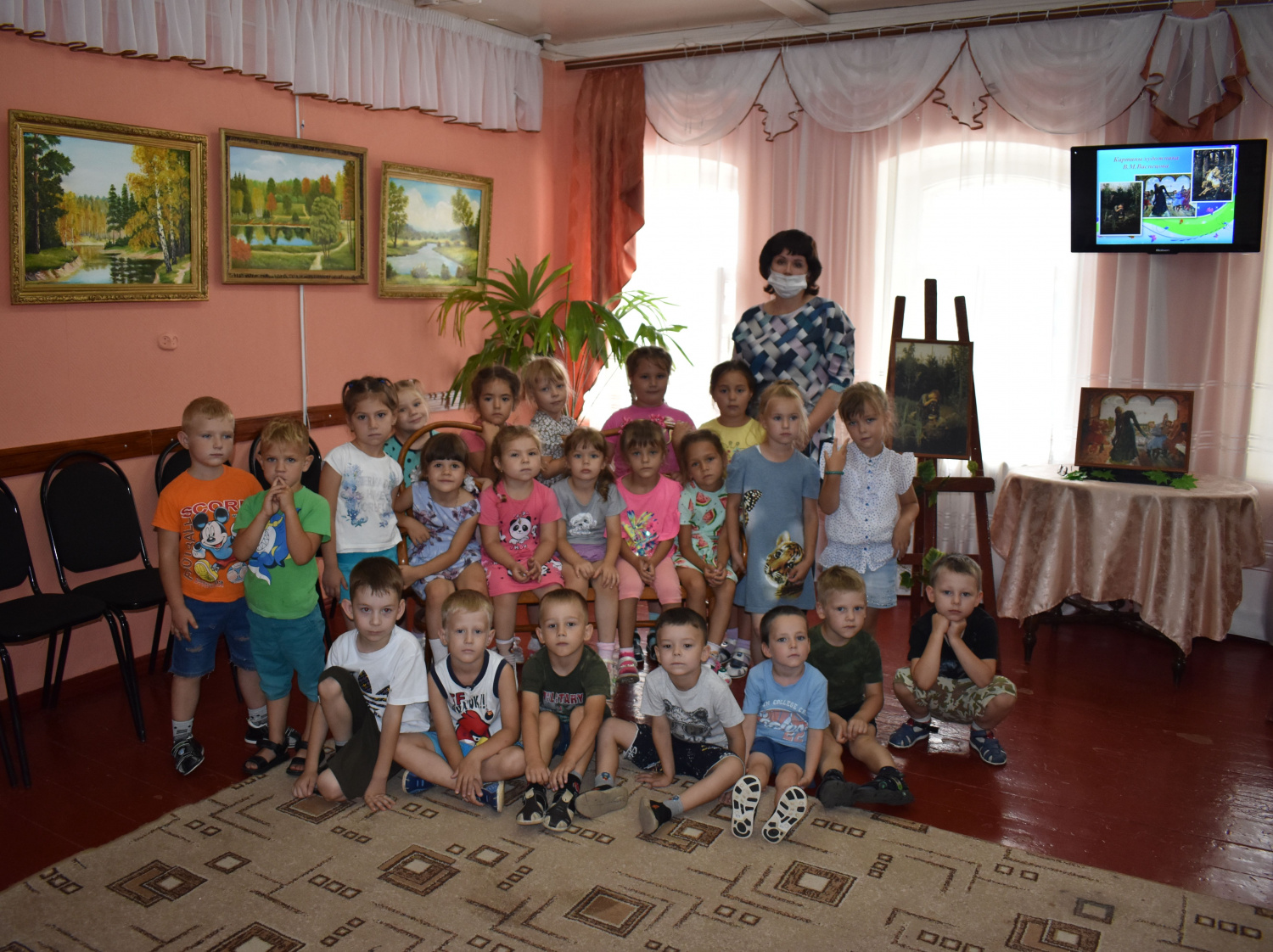 «Волшебной кисточкой по русским сказкам». 