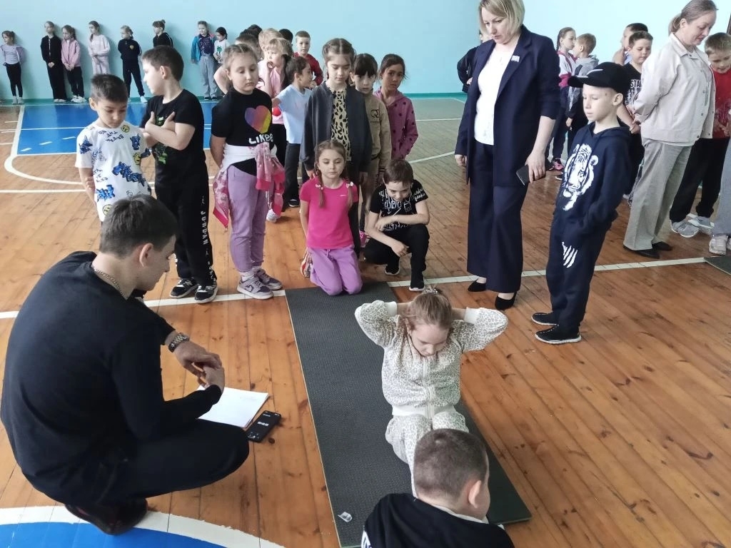 В Мокшанском районе продолжается традиционный  «Весенний марафон ГТО»