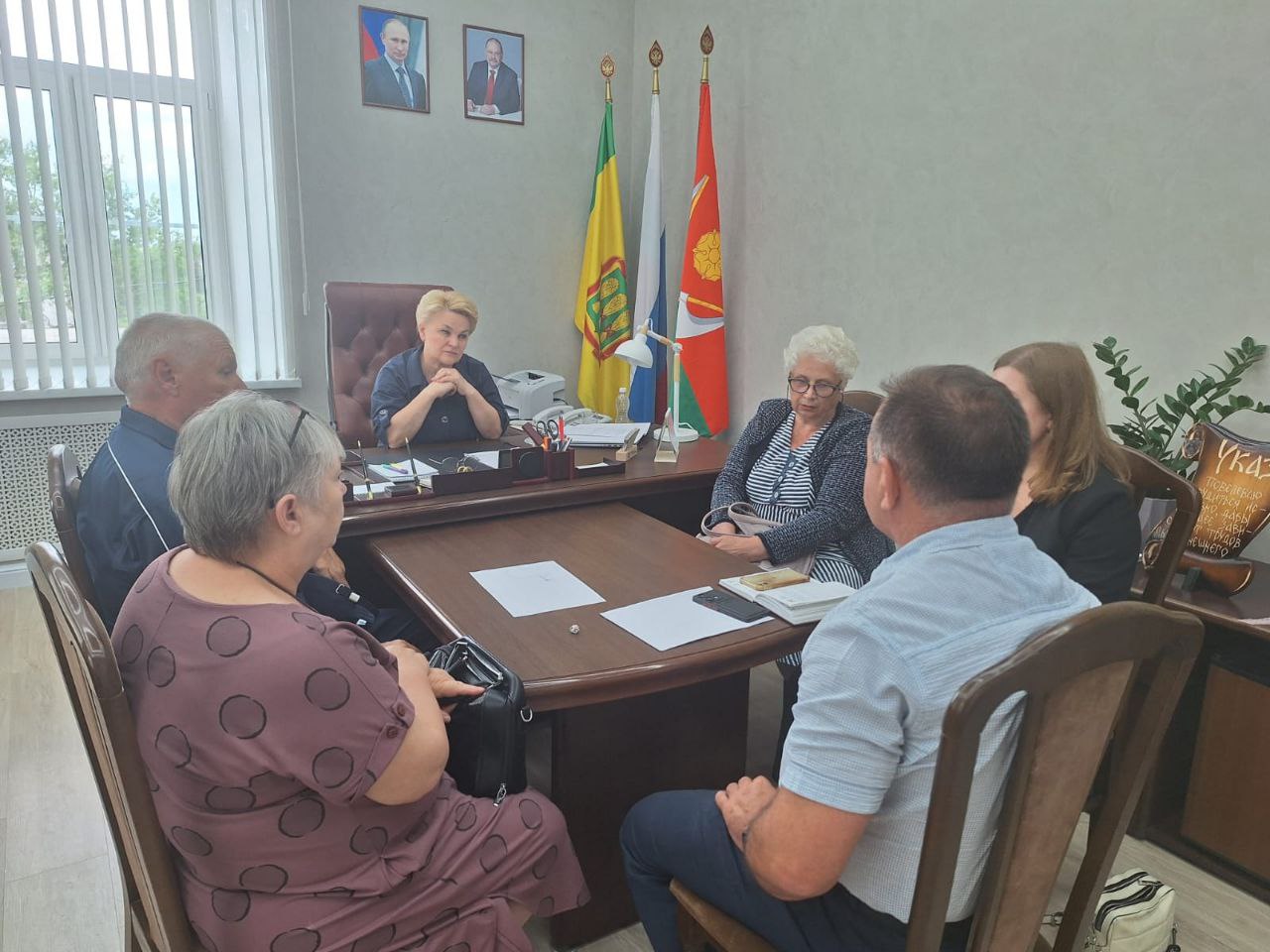 Глава Мокшанского района Алевтина  Решетченко провела прием граждан по личным вопросам