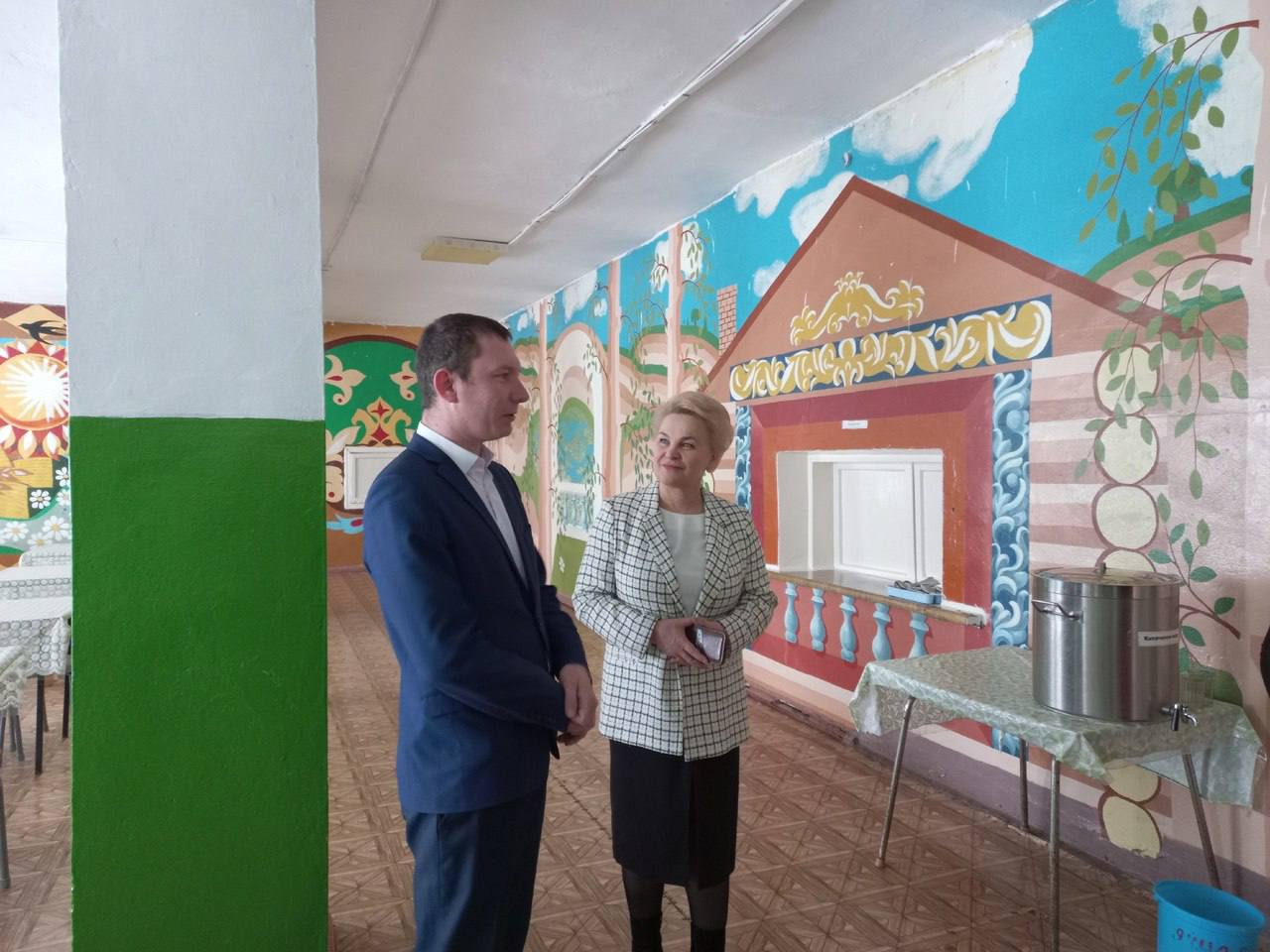 Глава Мокшанского района Решетченко А.В. посетила многопрофильный техникум «Мокшанский интернат»