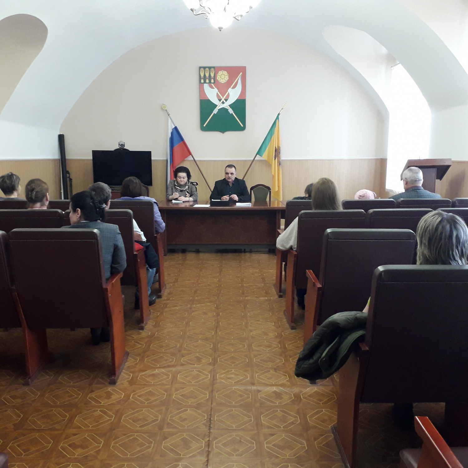 25 февраля 2020 года в администрации Мокшанского района состоялось совещание с многодетными семьями по вопросу предоставления земельных участков в общую долевую собственность бесплатно, для дальнейшего осуществления строительства жилья. 25 февраля 2020 года в администрации Мокшанского района состоялось совещание с многодетными семьями по вопросу предоставления земельных участков в общую долевую собственность бесплатно, для дальнейшего осуществления строительства жилья.