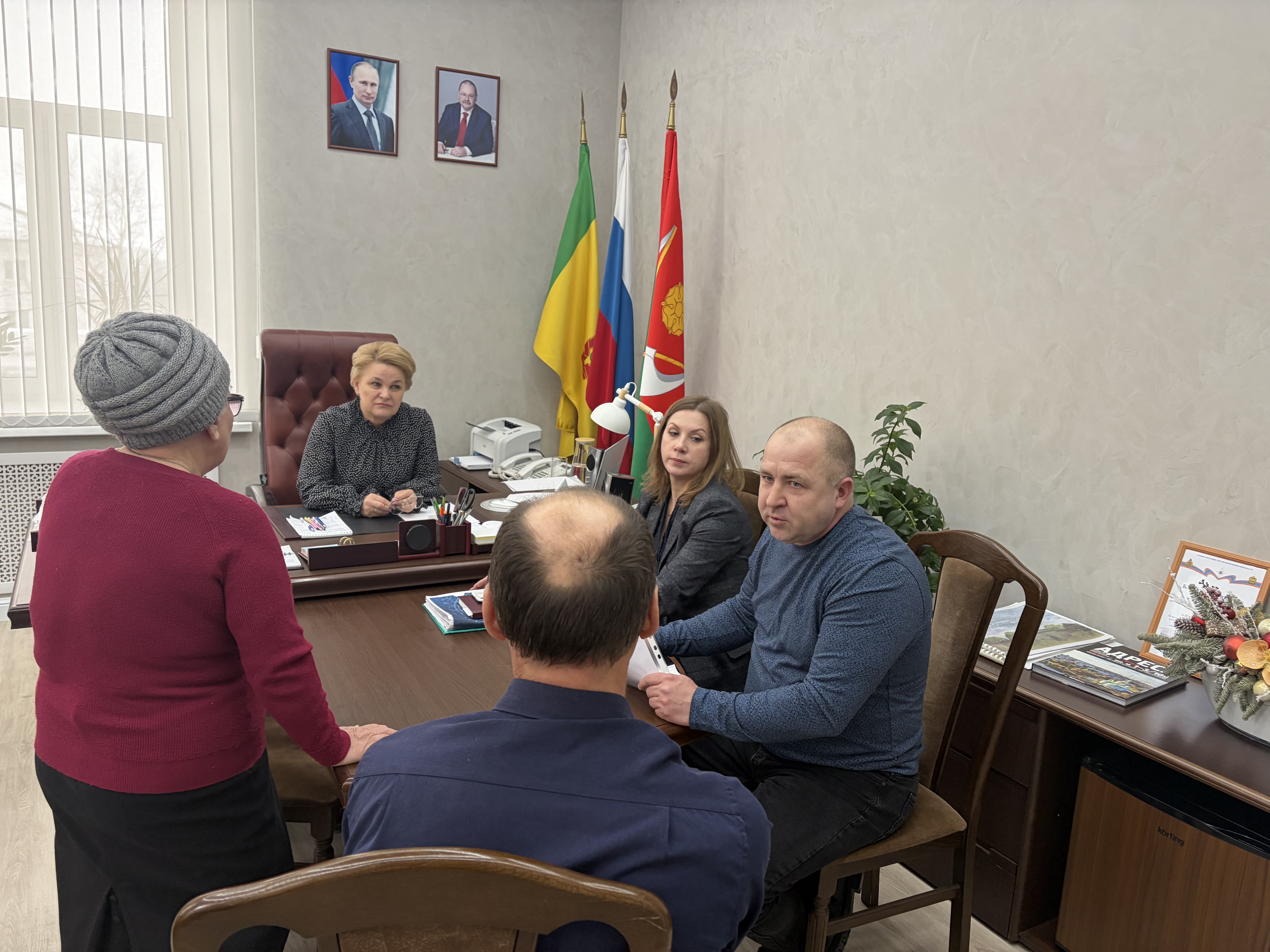 Глава Мокшанского района Алевтина Викторовна Решетченко провела личный прием граждан