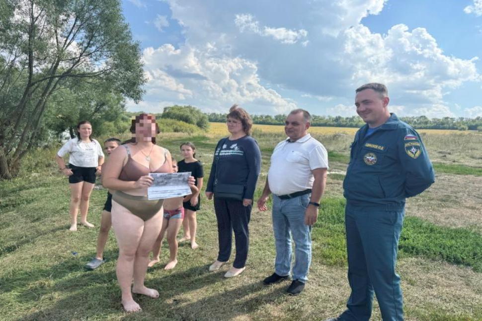 02 августа на территории Рамзайского сельсовета проведен рейд по безопасности на водных объектах