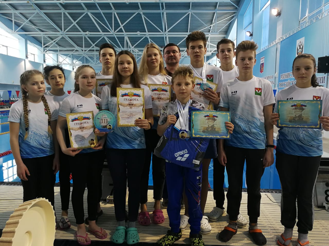 Мокшанские пловцы стали призерами международных соревнований.