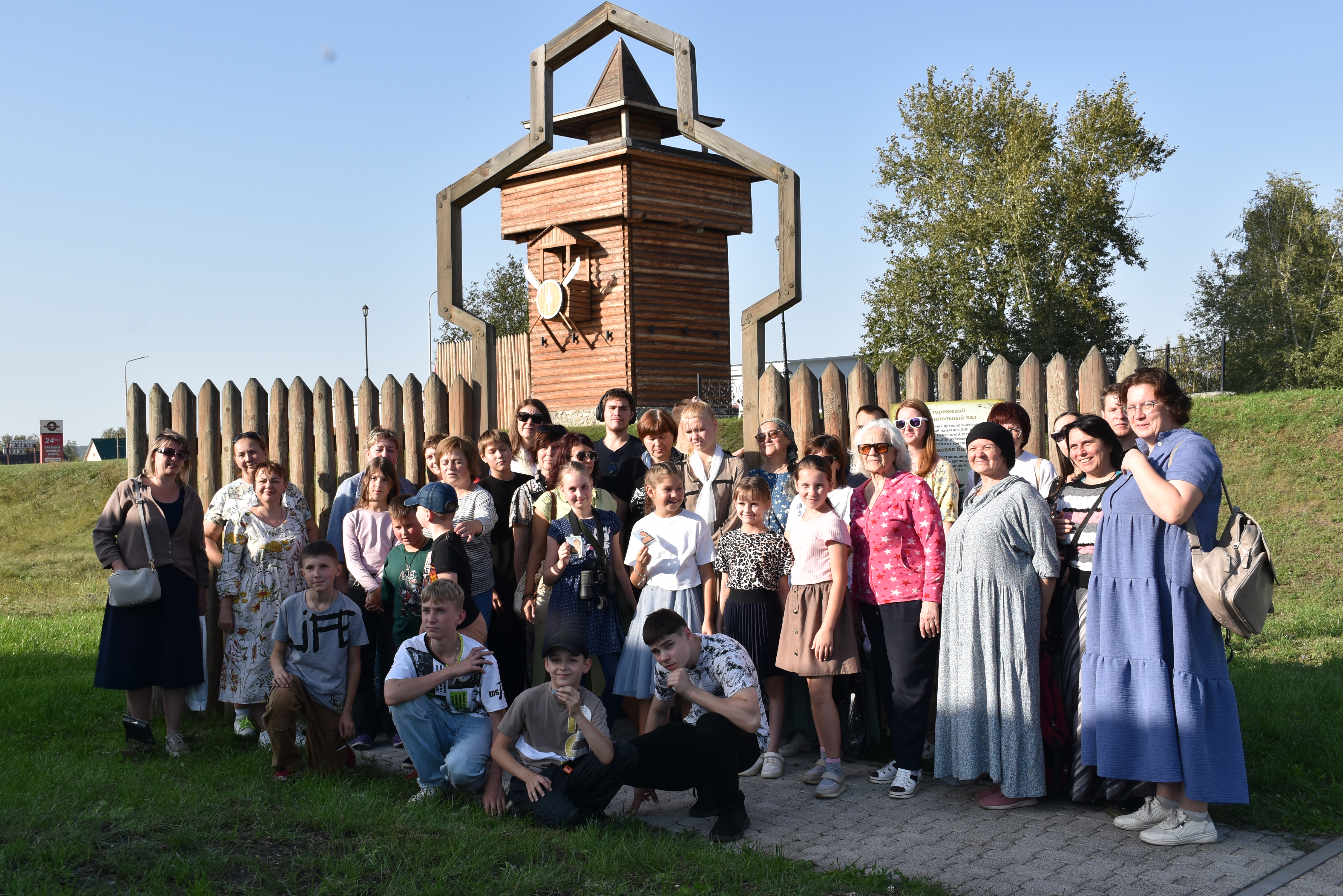 Гости из Пензы в Мокшане