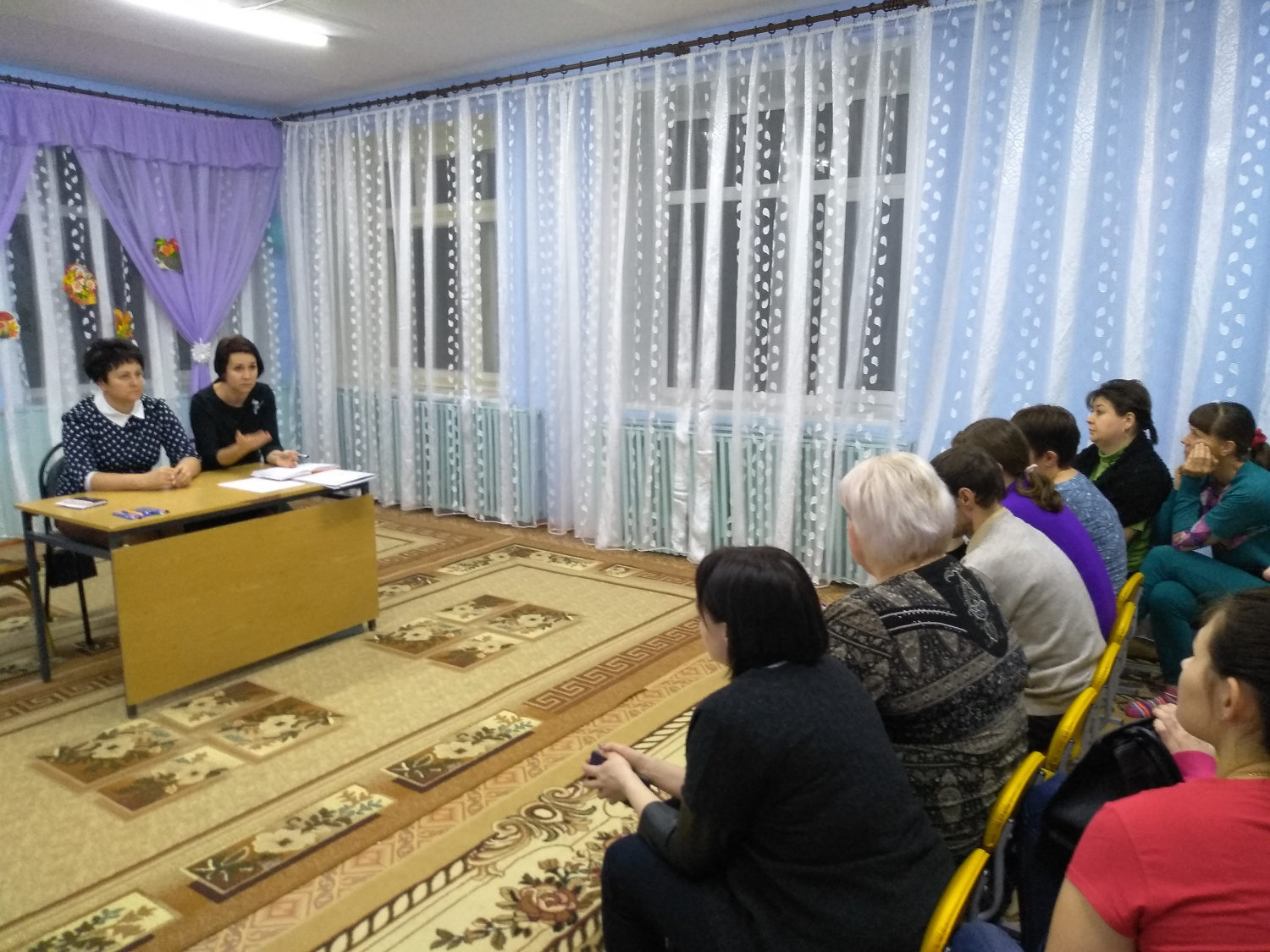 30 октября 2019 года в детском саду «Золотая рыбка» р.п. Мокшан состоялось родительское собрание