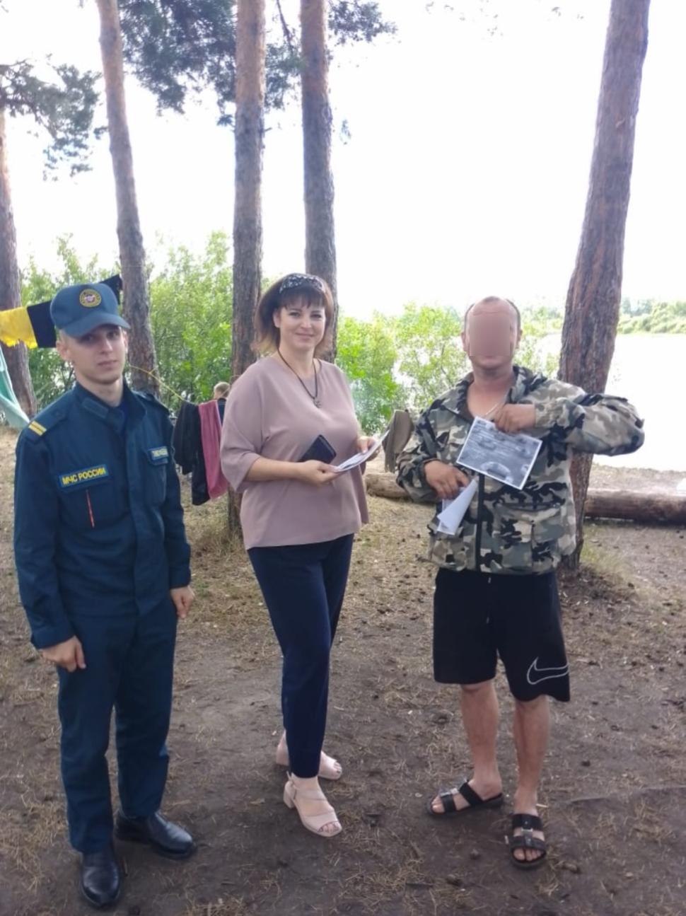 На территории Успенского сельсовета проведен очередной профилактический рейд по водным объектам