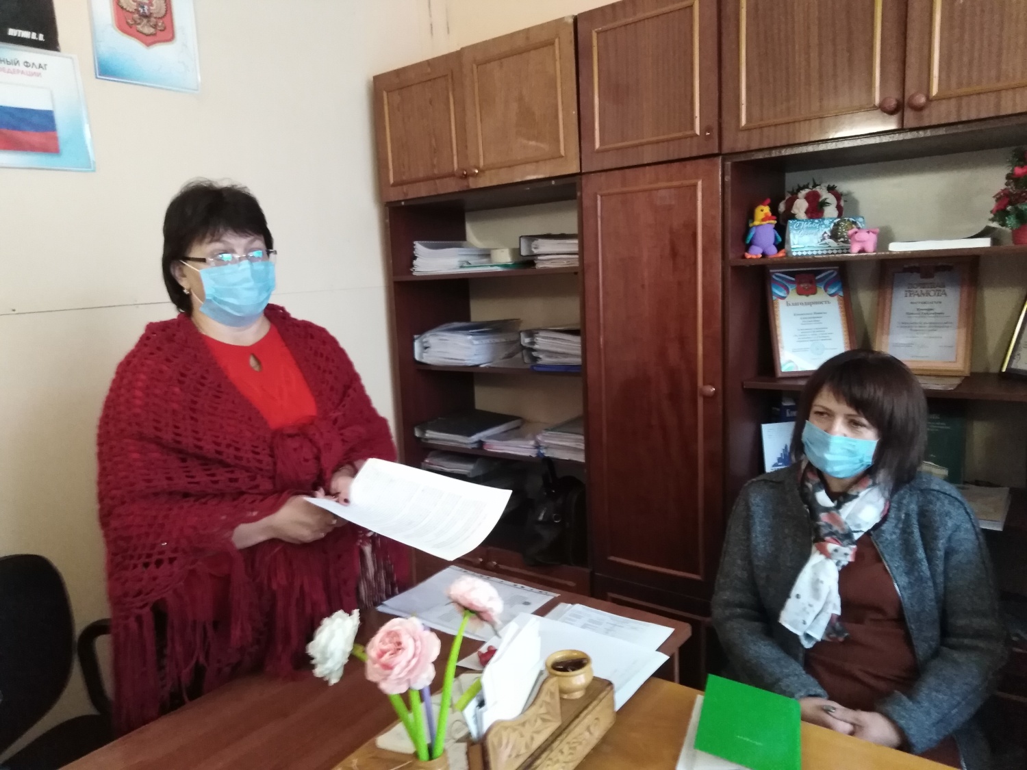 На территории Чернозерского сельсовета Мокшанского района  проведено заседание совета общественности